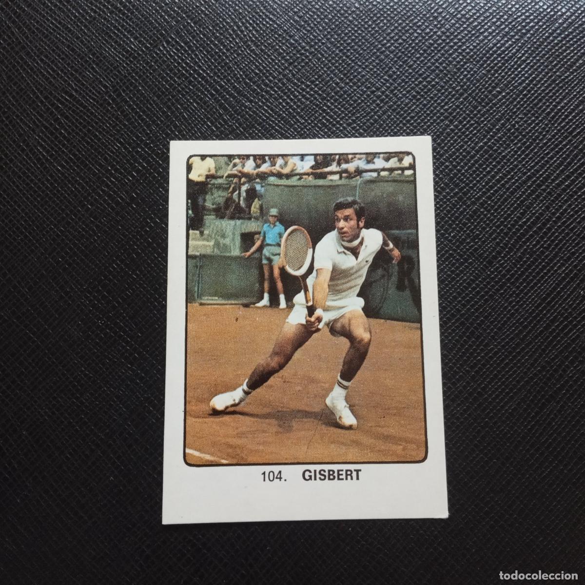 Sammelleidenschaft Sport: 104 GISBERT TENIS KEISA CAMPEONES MUNDIAL 74 CROMO 1974 - SIN PEGAR - A48 PG16