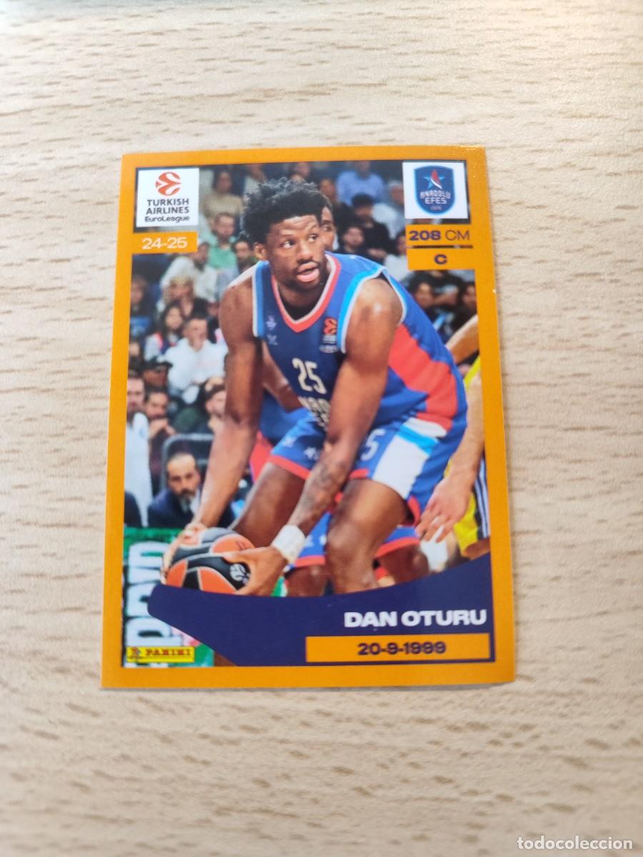 Sammelleidenschaft Sport: &nbsp;102 DAN OTORU - EFES PILSEN&nbsp; EUROLEAGUE 2024 25 - - PANINI EUROLIGA 24 2025 BALONCESTO