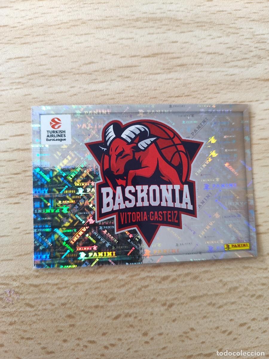 Coleccionismo deportivo: &nbsp;122 LOGO ESCUDO - BASKONIA *&nbsp; EUROLEAGUE 2024 25 - - PANINI EUROLIGA 24 2025 BALONCESTO