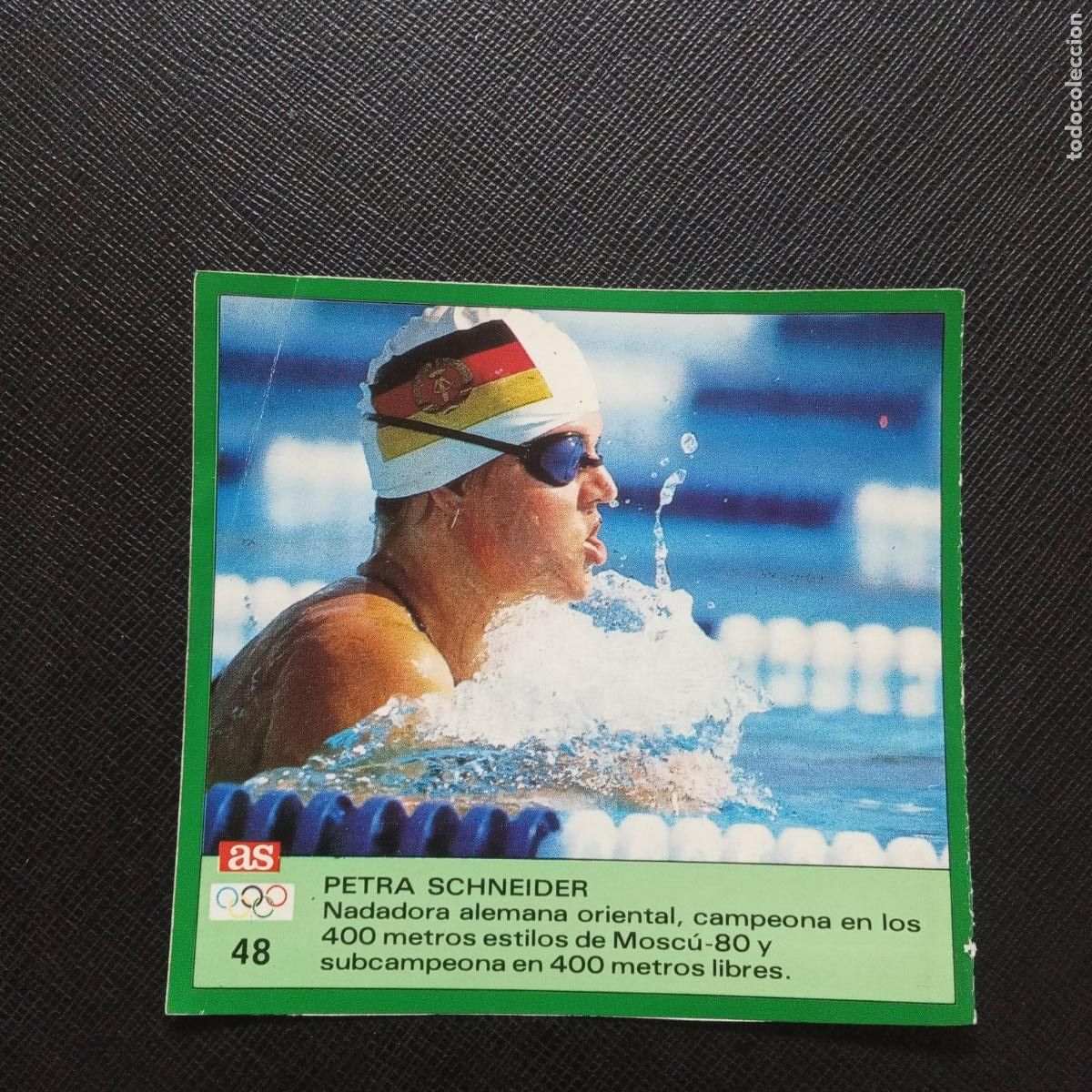 Colecionismo desportivo: 48 PETRA SCHNEIDER AS ASES OLIMPICOS SEUL 1988 CROMO 88 - SIN PEGAR - CJ1