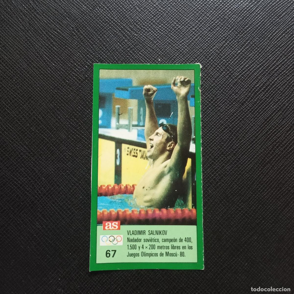 Colecionismo desportivo: 67 VLADIMIR SALNIKOV NATACION AS ASES OLIMPICOS SEUL 1988 CROMO 88 - SIN PEGAR - A165 PG352
