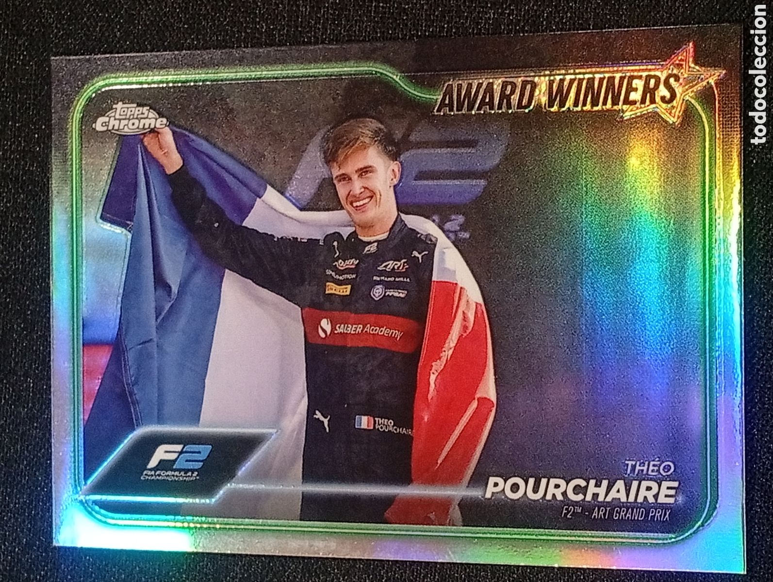Sammelleidenschaft Sport: 185 refractor POURCHAIRE TOPPS FORMULA 1 F1 F 1 TOPPS CHROME TCG TRADING CARDS CROMO MATCH ATTAX