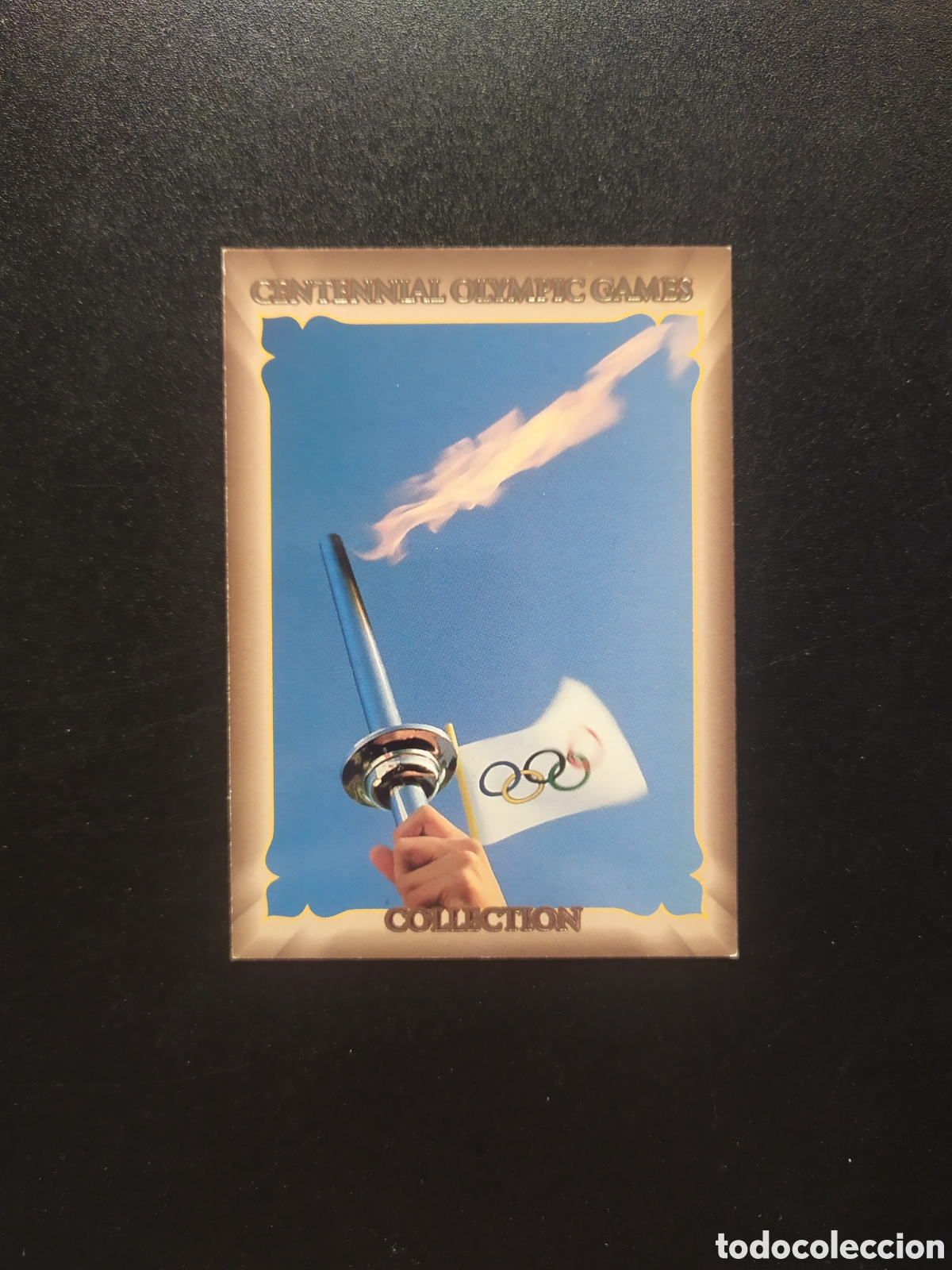 Coleccionismo deportivo: Historia juegos Ol&iacute;mpicos Atlanta 96 coca cola card n&deg; 8