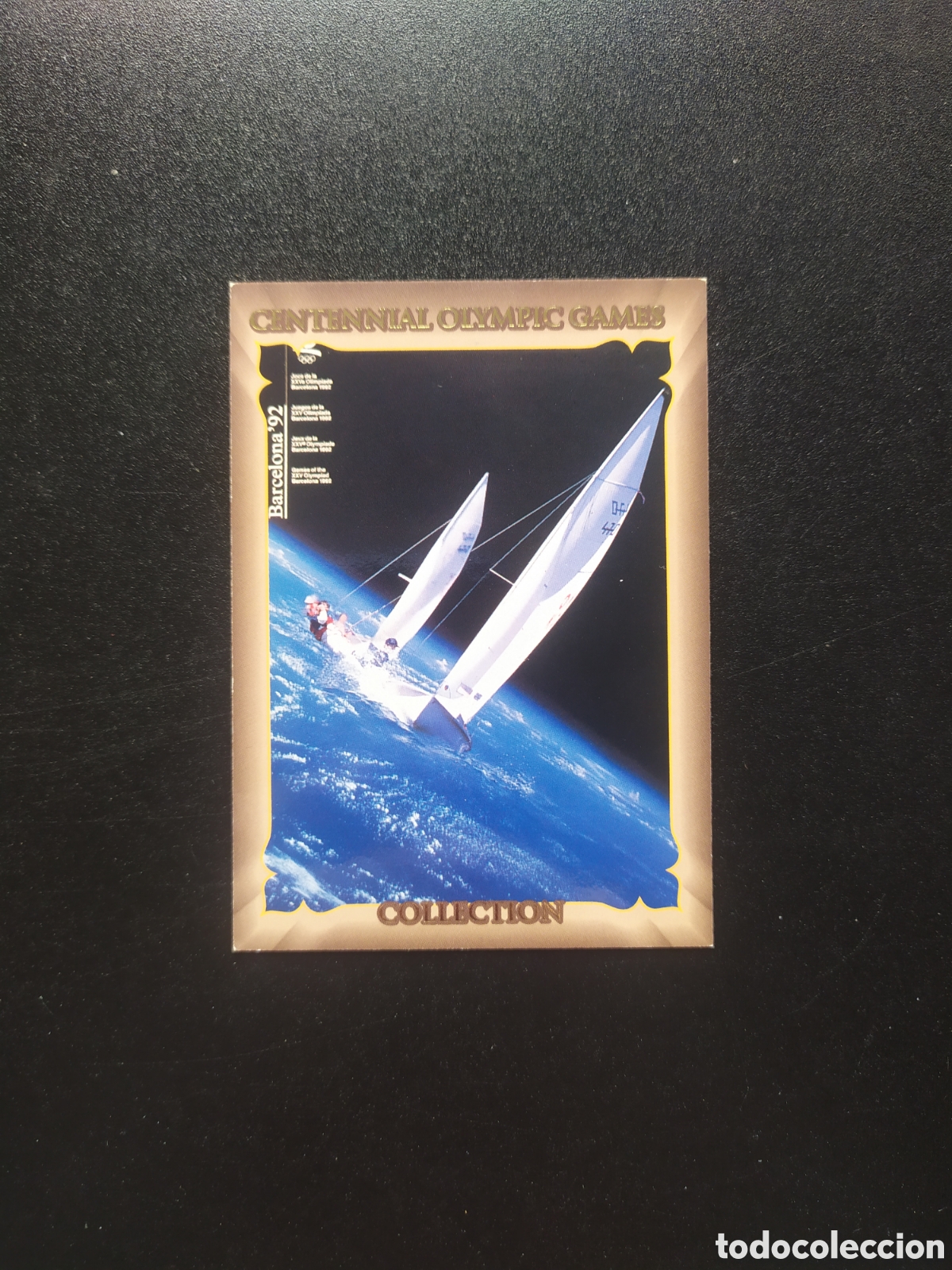 Coleccionismo deportivo: Historia juegos Ol&iacute;mpicos Atlanta 96 coca cola card n&deg; 16