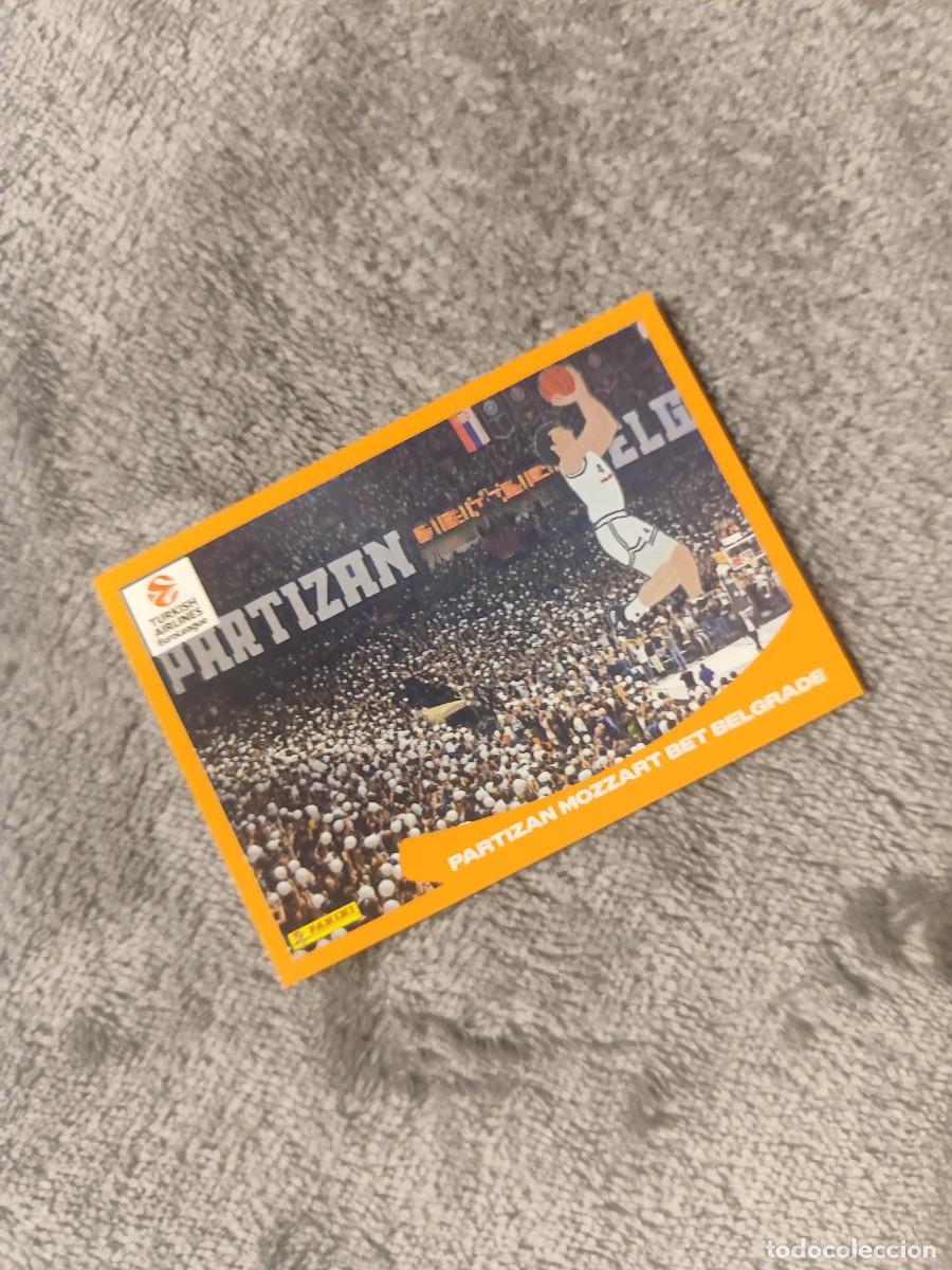 Coleccionismo deportivo: &nbsp;20 BELGRADE ARENA - PARTIZAN DE BELGRADO&nbsp; EUROLEAGUE 2024 25 - DEVOTION PANINI EUROLIGA 24 2025 BAL