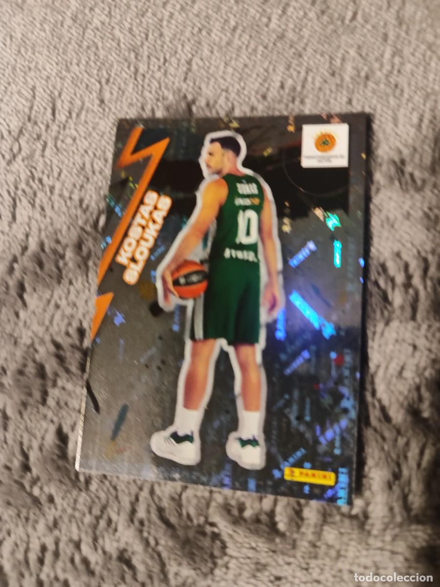 Coleccionismo deportivo: &nbsp;43 KOSTAS SLOUKAS - PANATHINAIKOS *&nbsp; EUROLEAGUE 2024 25 - HEAD TO HEAD PANINI EUROLIGA 24 2025 BALO