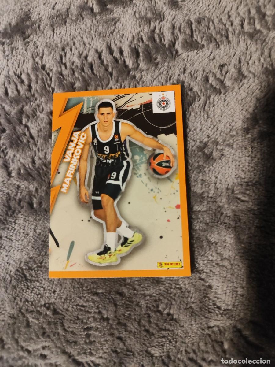 Coleccionismo deportivo: &nbsp;53&nbsp;VANJA MARINKOVIC - PARTIZAN DE BELGRADO EUROLEAGUE 2024 25 - HEAD TO HEAD PANINI EUROLIGA 24 202