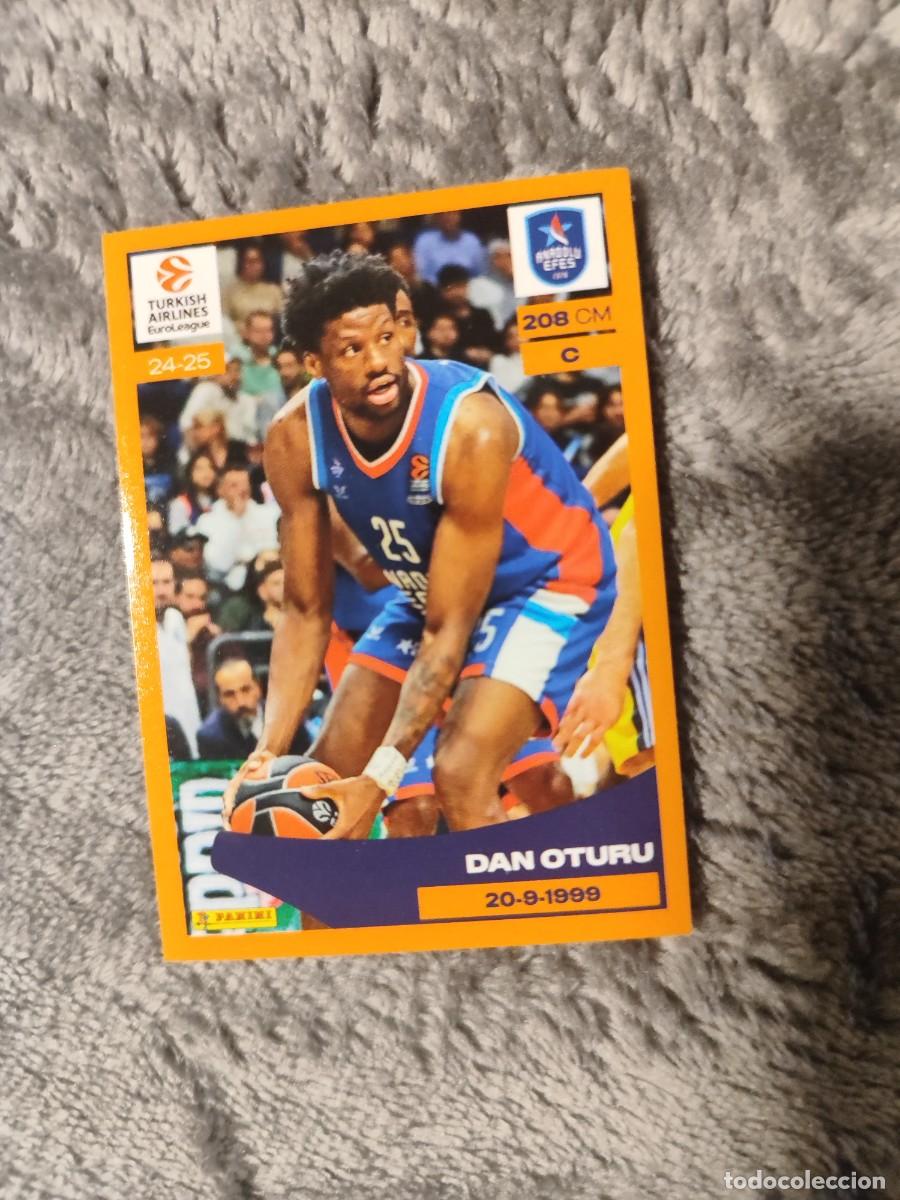 Coleccionismo deportivo: &nbsp;102 DAN OTORU - EFES PILSEN&nbsp; EUROLEAGUE 2024 25 - - PANINI EUROLIGA 24 2025 BALONCESTO