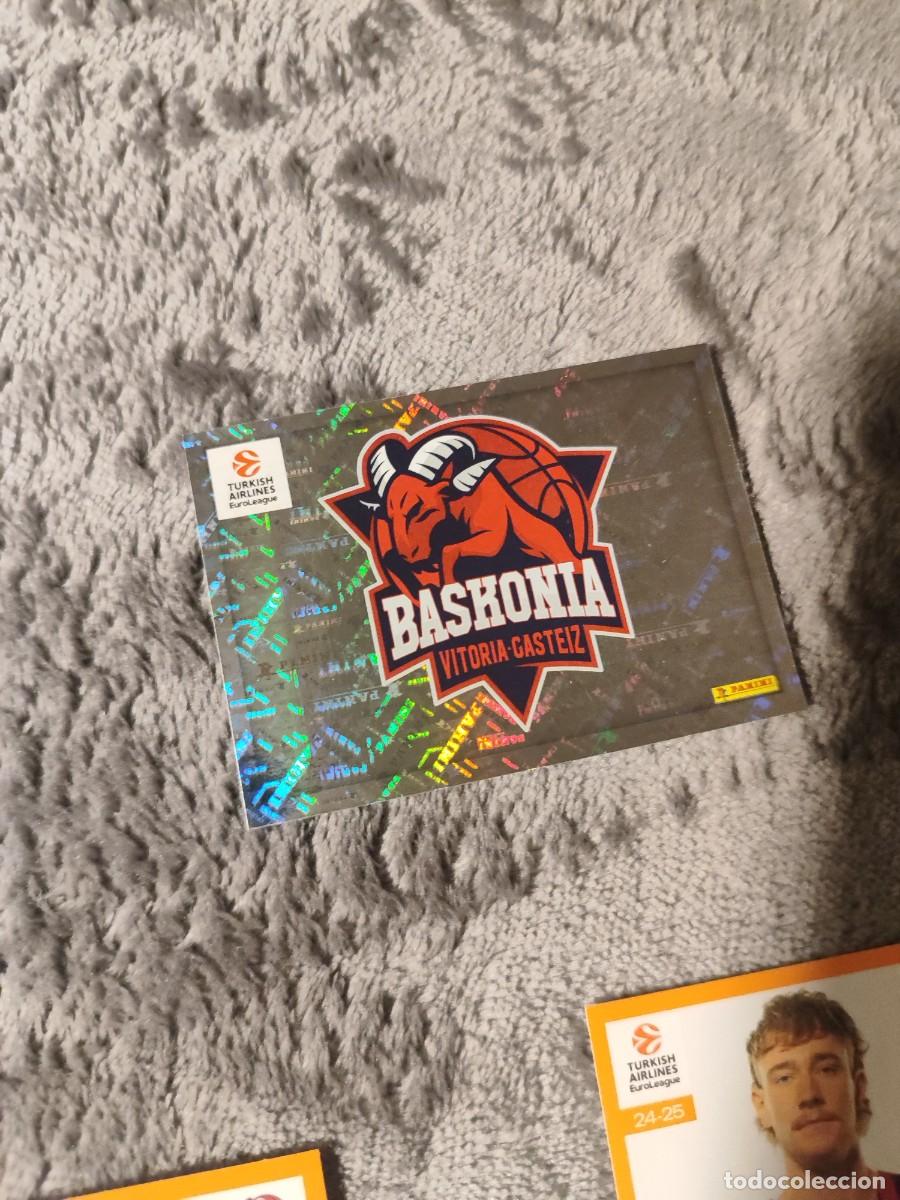 Coleccionismo deportivo: &nbsp;122 LOGO ESCUDO - BASKONIA *&nbsp; EUROLEAGUE 2024 25 - - PANINI EUROLIGA 24 2025 BALONCESTO