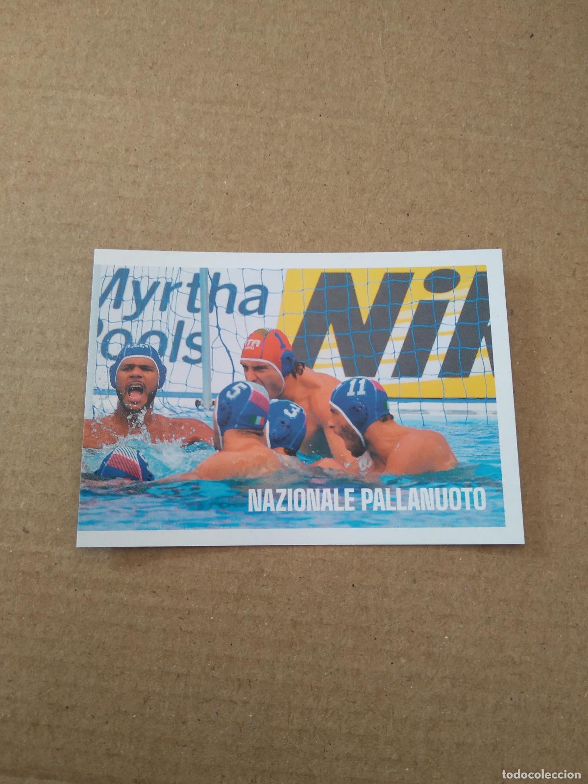 Coleccionismo deportivo: 139 EQUIPO WATERPOLO CROMO SUPER CHAMPS ITALIA 2021 ESSELUNGA JJOO JUEGOS OLIMPICOS