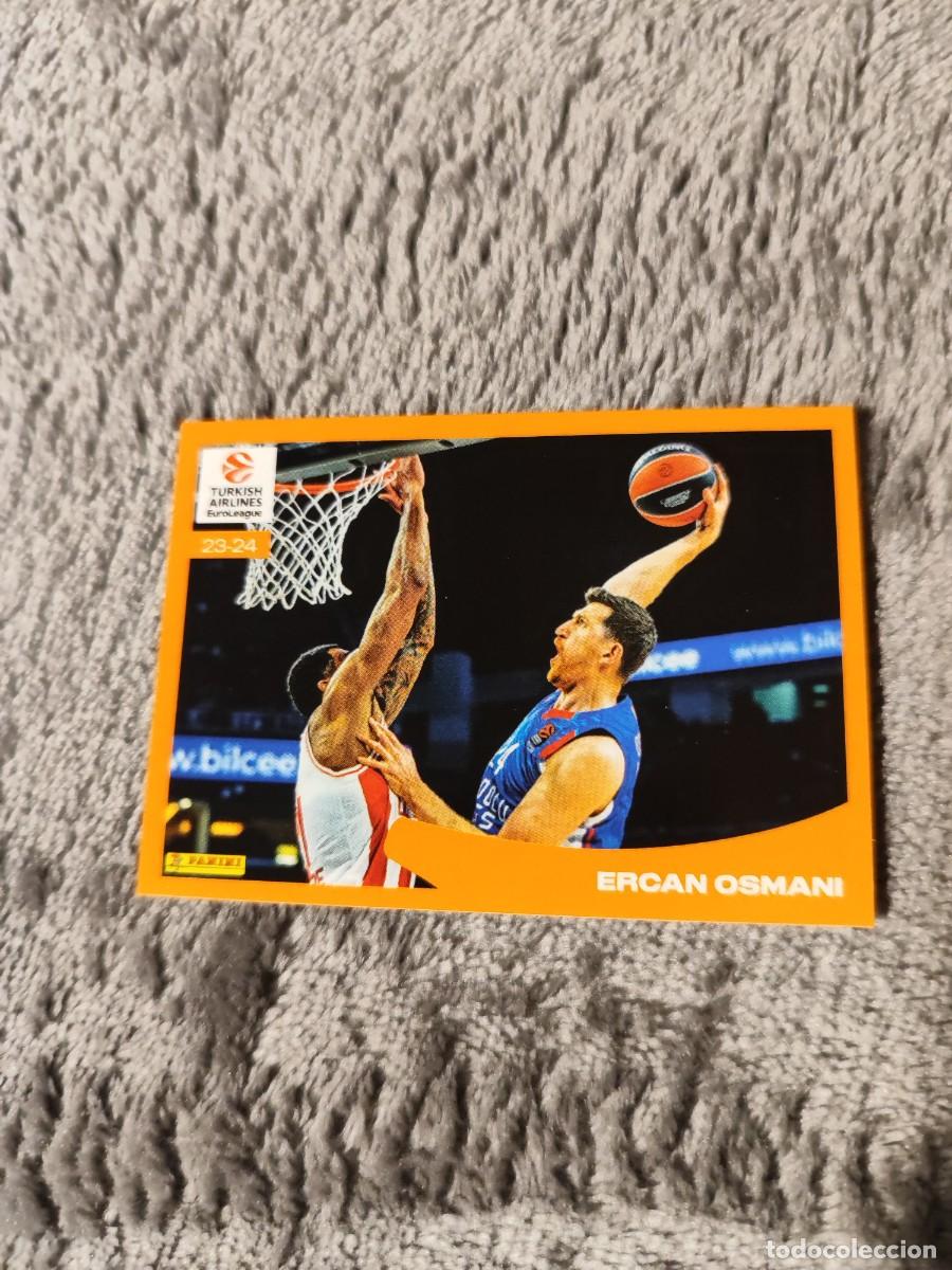 Coleccionismo deportivo: &nbsp;364 ERCAN OSMANI - EFES PILSEN&nbsp; EUROLEAGUE 2024 25 - FLIGHT TIME 2023 24 PANINI EUROLIGA 24 2025 BA