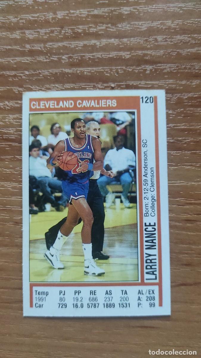 Coleccionismo deportivo: PANINI - BASKETBALL NBA 91 92 - 1991 1992 -- NANCE 120 - HUMPHRIES 139 NUNCA PEGADO