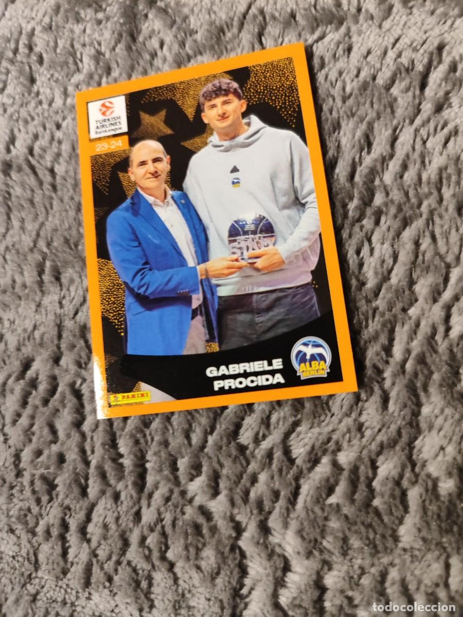 Collectionnisme sportif: &nbsp;390&nbsp;GABRIELE PROCIDA ALBA BERLIN EUROLEAGUE 2024 25 - AWARDS 2023-24 PANINI EUROLIGA 24 2025 BALONC