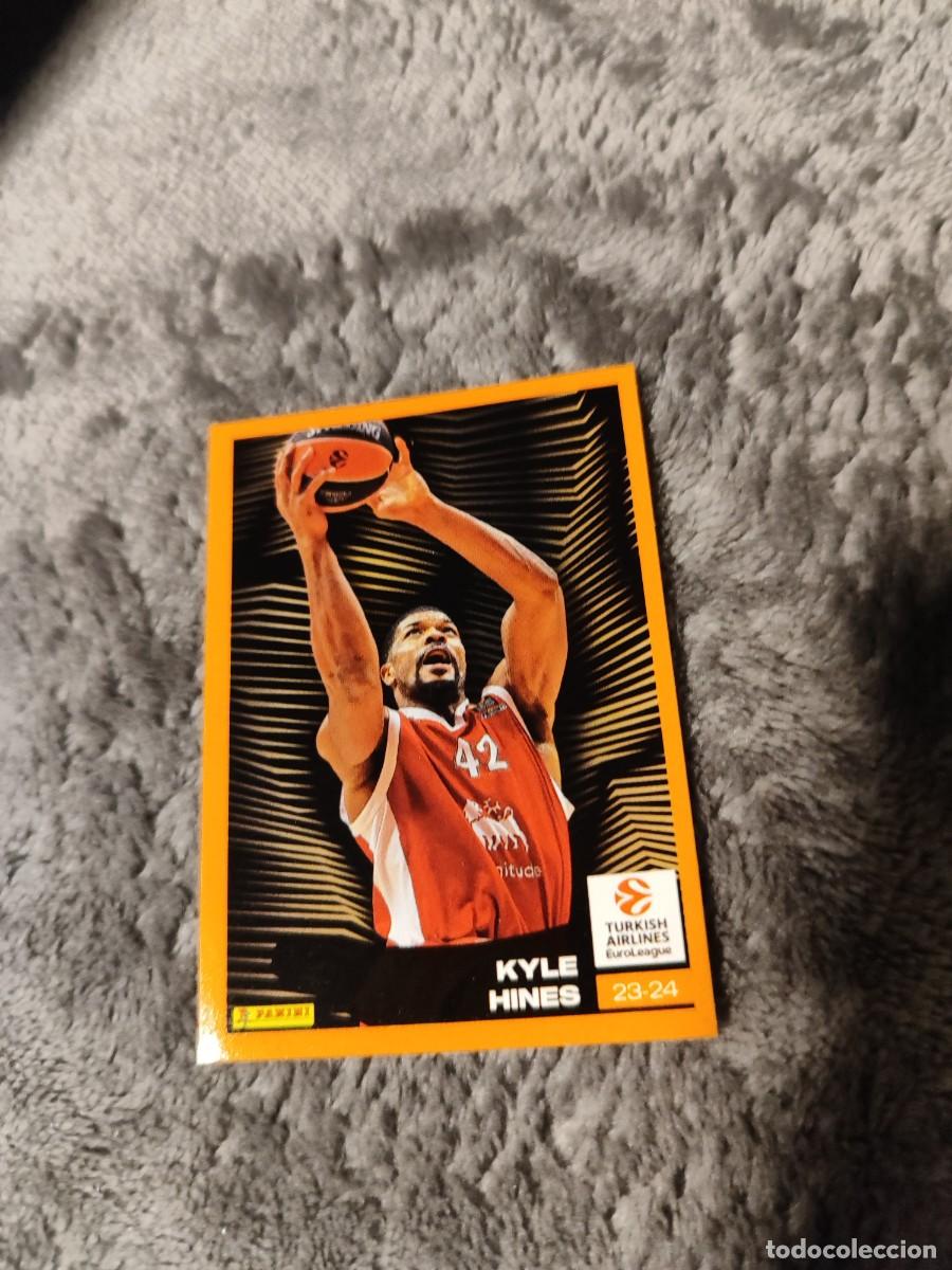 Coleccionismo deportivo: &nbsp;410 KYLE HYNES - ARMANI MILANO&nbsp; EUROLEAGUE 2024 25 - ALL TIME LEADERS PANINI EUROLIGA 24 2025 BALON