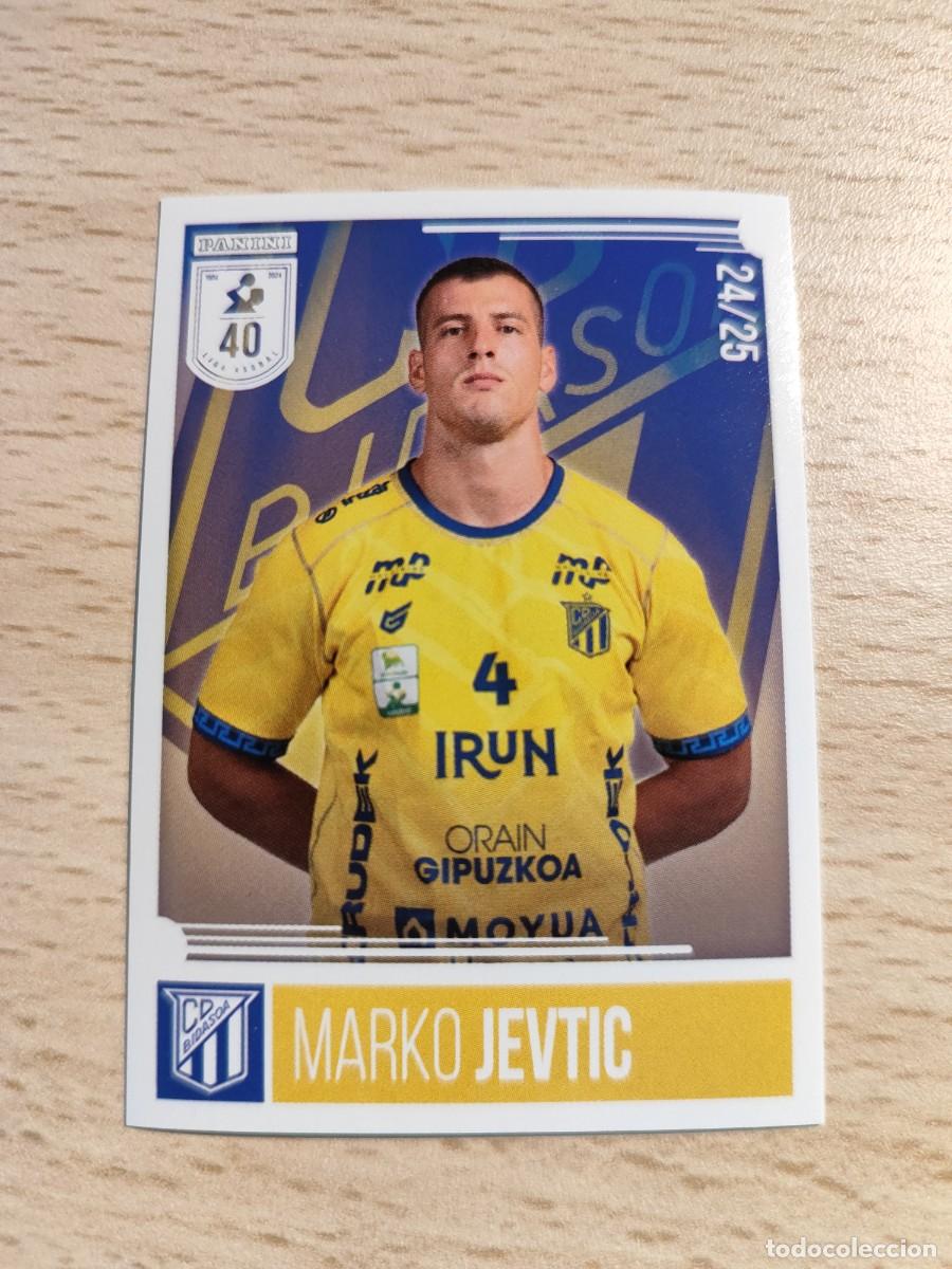 Sammelleidenschaft Sport: 24 MARKO JEVTIC LIGA PLENITUDE ASOBAL 2024 25 - BIDASOA IR&Uacute;N PANINI 24 25 BALONMANO