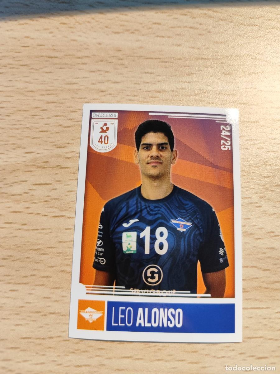 Coleccionismo deportivo: 195 LEO ALONSO LIGA PLENITUDE ASOBAL 2024 25 - SERVIGROUP HOTELES BENIDORM PANINI 24 25 BALONMANO