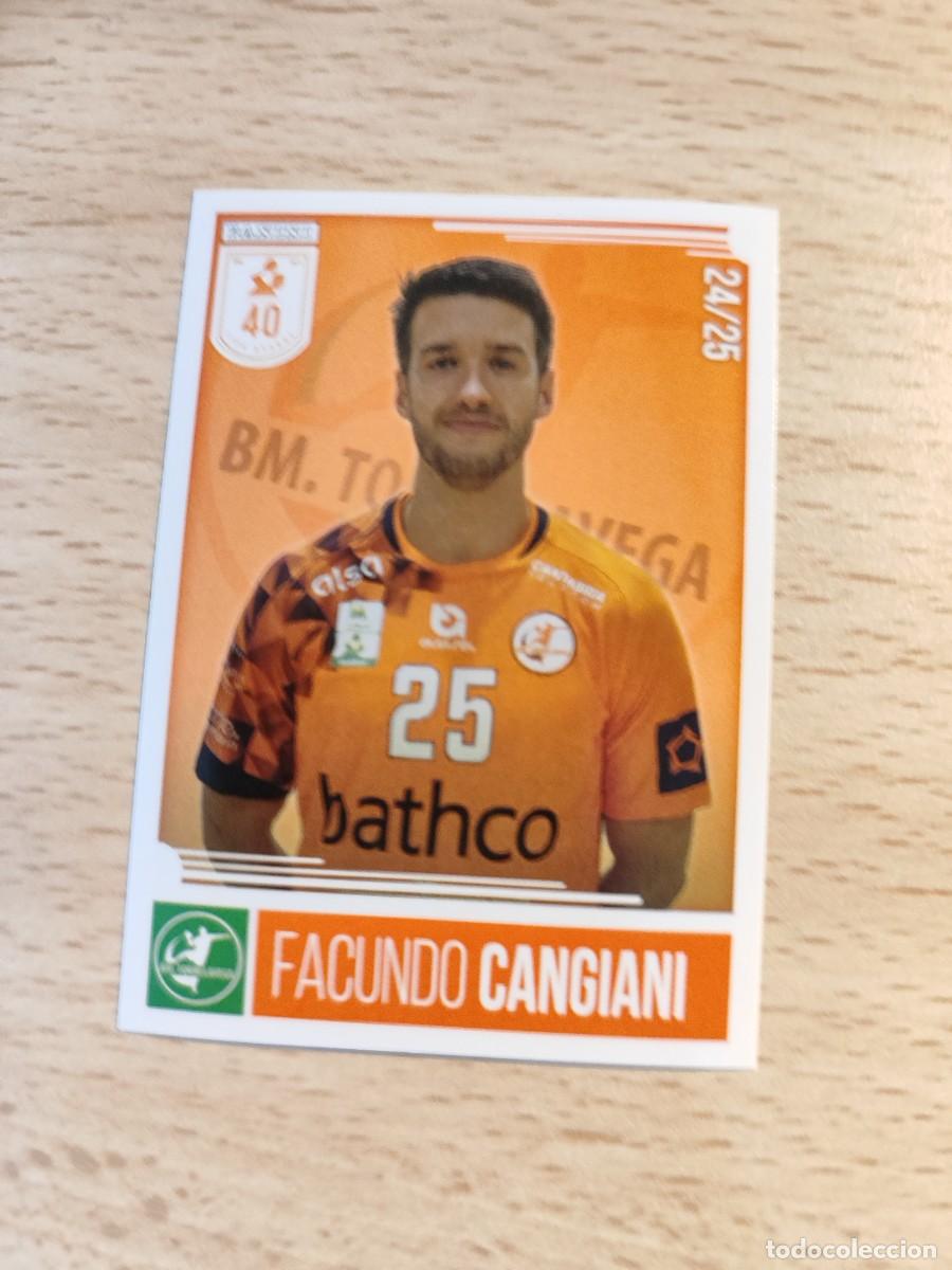 Coleccionismo deportivo: 217 FACUNDO CANGIANI LIGA PLENITUDE ASOBAL 2024 25 - BATHCO BM. TORRELAVEGA PANINI 24 25 BALONMANO