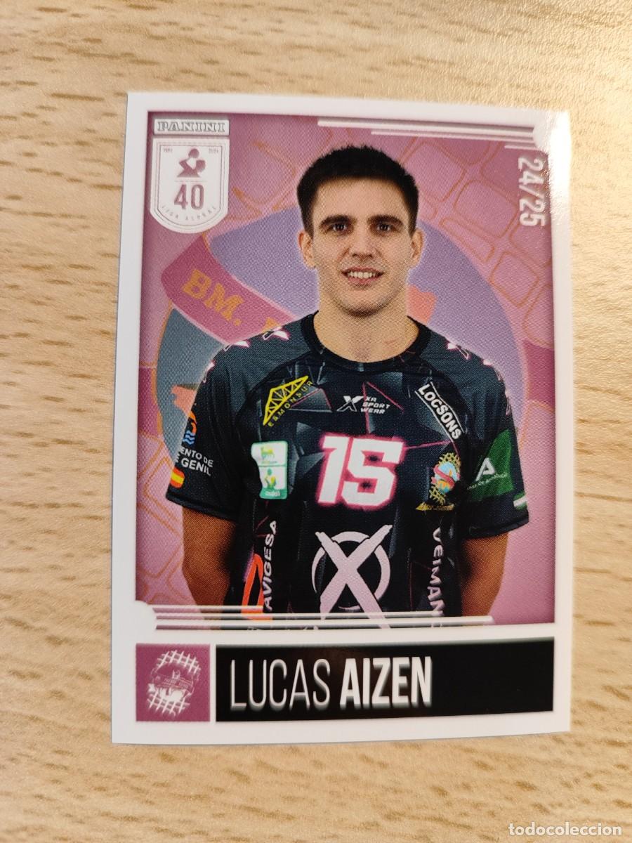 Coleccionismo deportivo: 236 LUCAS AIZEN LIGA PLENITUDE ASOBAL 2024 25 - &Aacute;NGEL XIM&Eacute;NEZ P. GENIL PANINI 24 25 BALONMANO