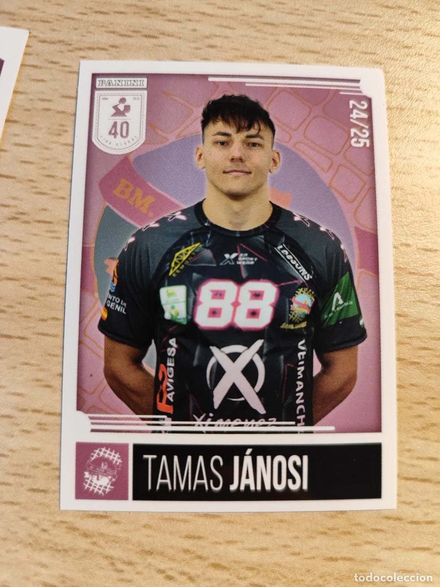 Coleccionismo deportivo: 241 TAMAS J&Aacute;NOSI LIGA PLENITUDE ASOBAL 2024 25 - &Aacute;NGEL XIM&Eacute;NEZ P. GENIL PANINI 24 25 BALONMANO