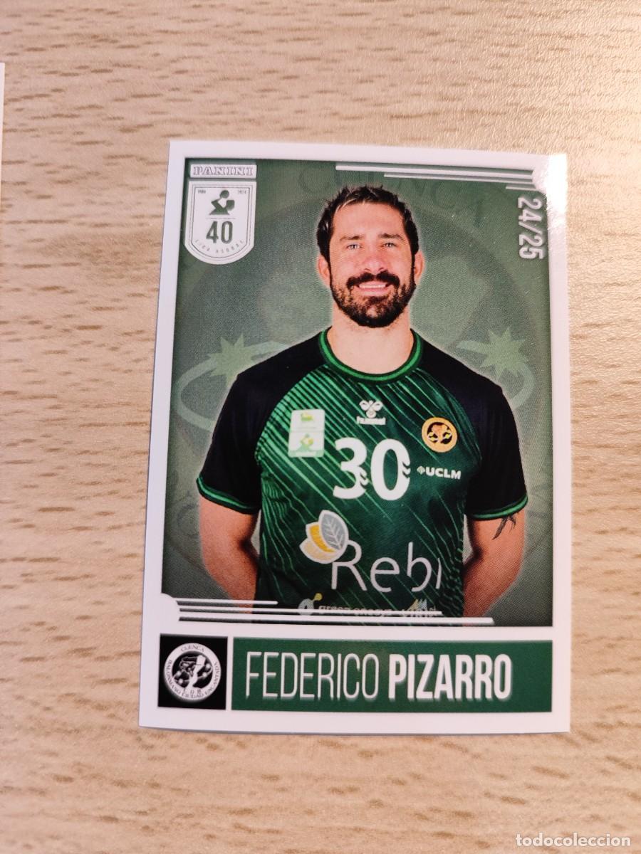Coleccionismo deportivo: 255 FEDERICO PIZARRO LIGA PLENITUDE ASOBAL 2024 25 - REBI BALONMANO CUENCA PANINI 24 25 BALONMANO