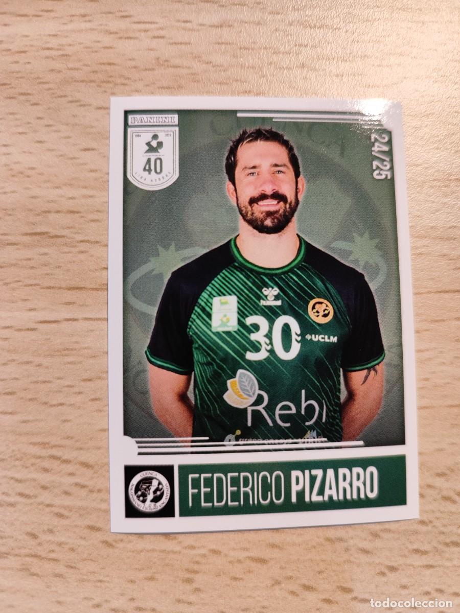 Coleccionismo deportivo: 255 FEDERICO PIZARRO LIGA PLENITUDE ASOBAL 2024 25 - REBI BALONMANO CUENCA PANINI 24 25 BALONMANO