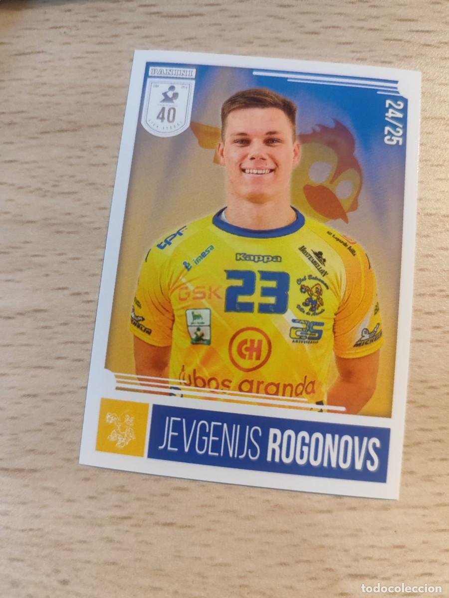 Coleccionismo deportivo: 315 JEVGENIJS ROGONOVS LIGA PLENITUDE ASOBAL 2024 25 - TUBOS ARANDA VILLA DE ARANDA PANINI 24 25 BAL