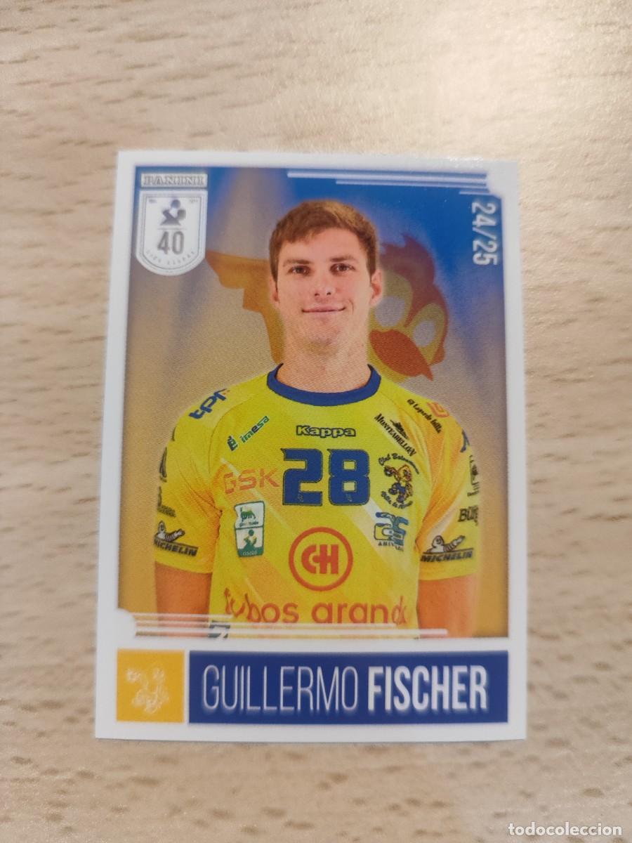 Coleccionismo deportivo: 317 GUILLERMO FISCHER LIGA PLENITUDE ASOBAL 2024 25 - TUBOS ARANDA VILLA DE ARANDA PANINI 24 25 BALO