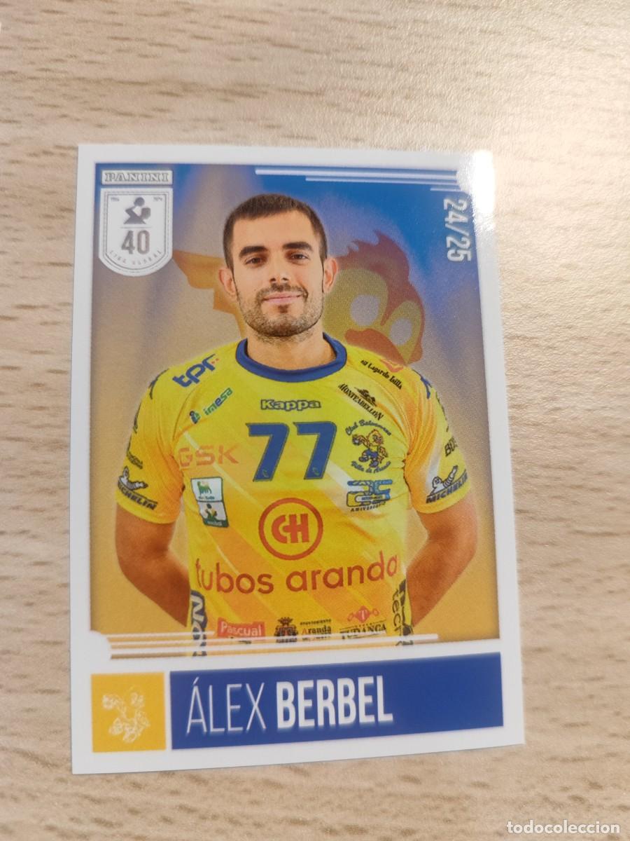 Sammelleidenschaft Sport: 322 &Aacute;LEX BERBEL LIGA PLENITUDE ASOBAL 2024 25 - TUBOS ARANDA VILLA DE ARANDA PANINI 24 25 BALONMANO