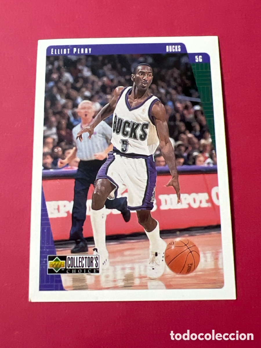 Sammelleidenschaft Sport: A1836. Elliot Perry (Bucks/Memphis Tigers) 1997-1998 Upper Deck Collector's Choice #77