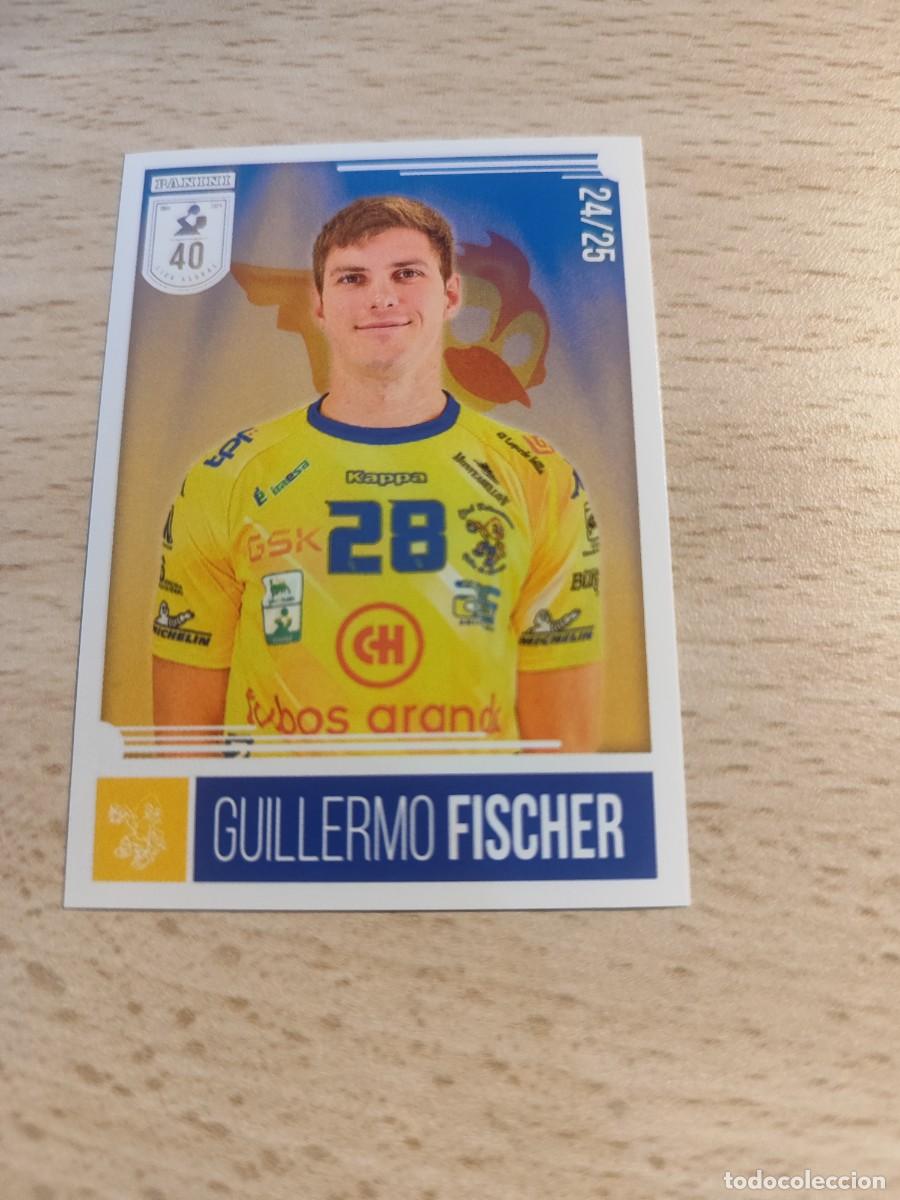 Coleccionismo deportivo: 317 GUILLERMO FISCHER LIGA PLENITUDE ASOBAL 2024 25 - TUBOS ARANDA VILLA DE ARANDA PANINI 24 25 BALO