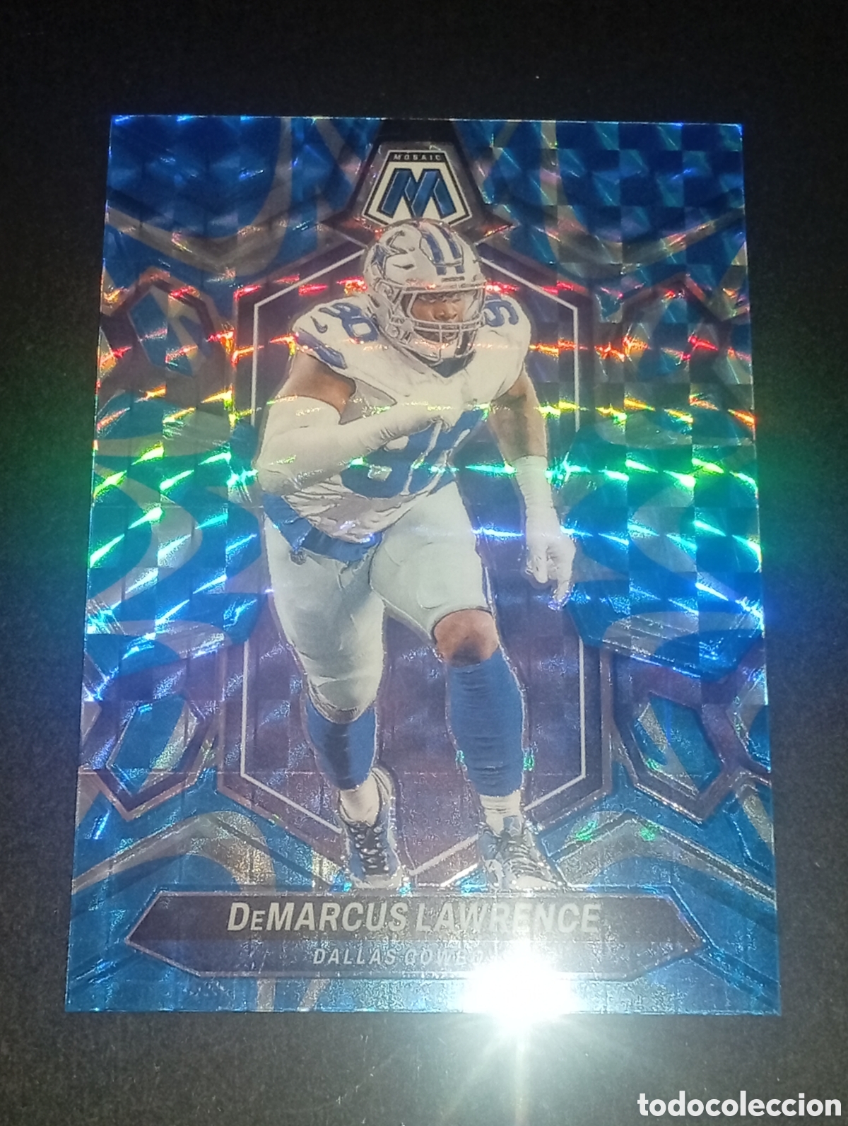 Colecionismo desportivo: 61 NFL paralela blue prizm DAWRENCE DALLAS COWBOYS NFL NFLPA PANINI MOSAIC 2023 2024 23 24 CROMOS