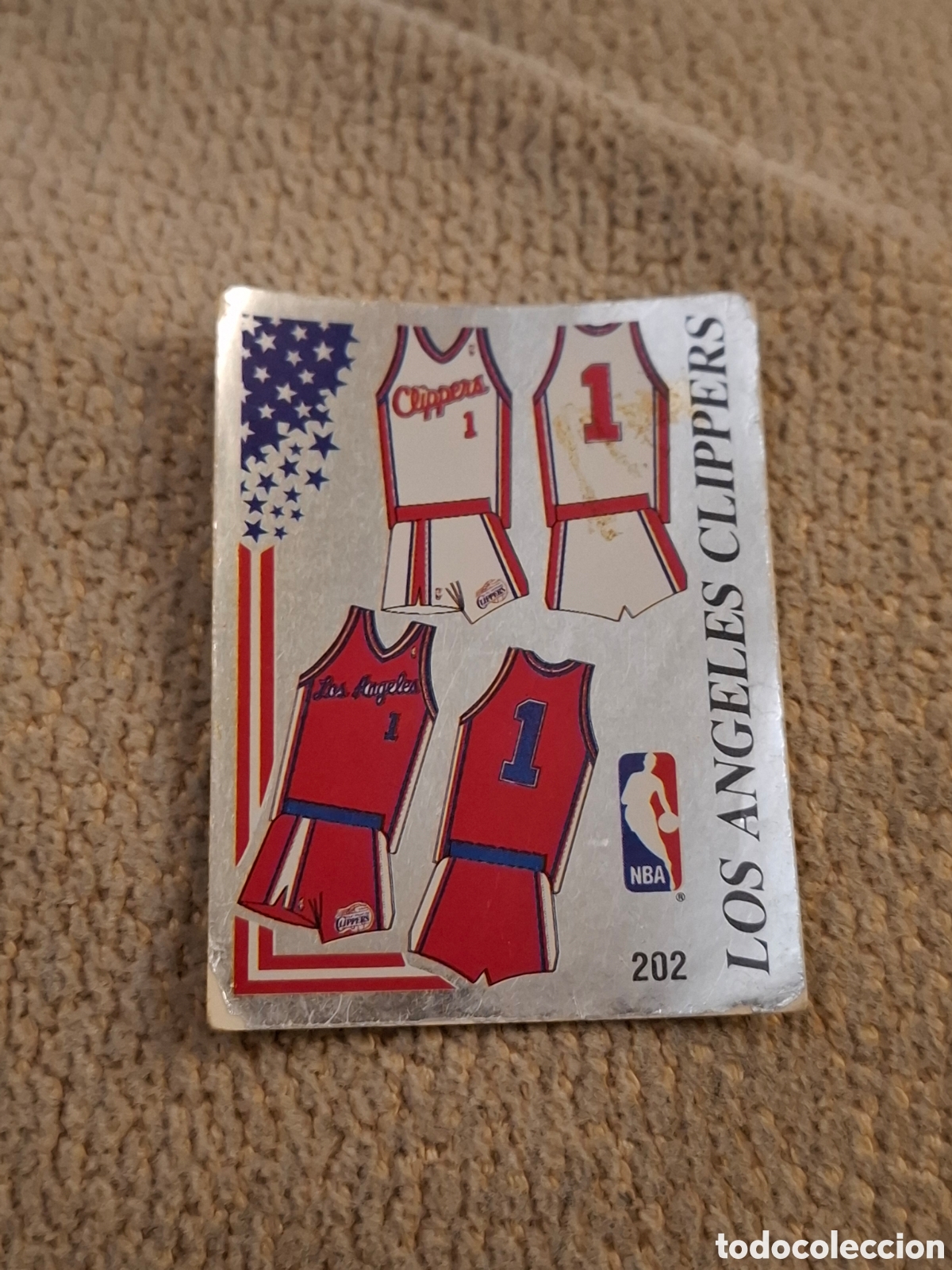 Collezionismo sportivo: LOS ANGELES CLIPPERS N&deg; 202 PANINI NBA 89 SIN PEGAR