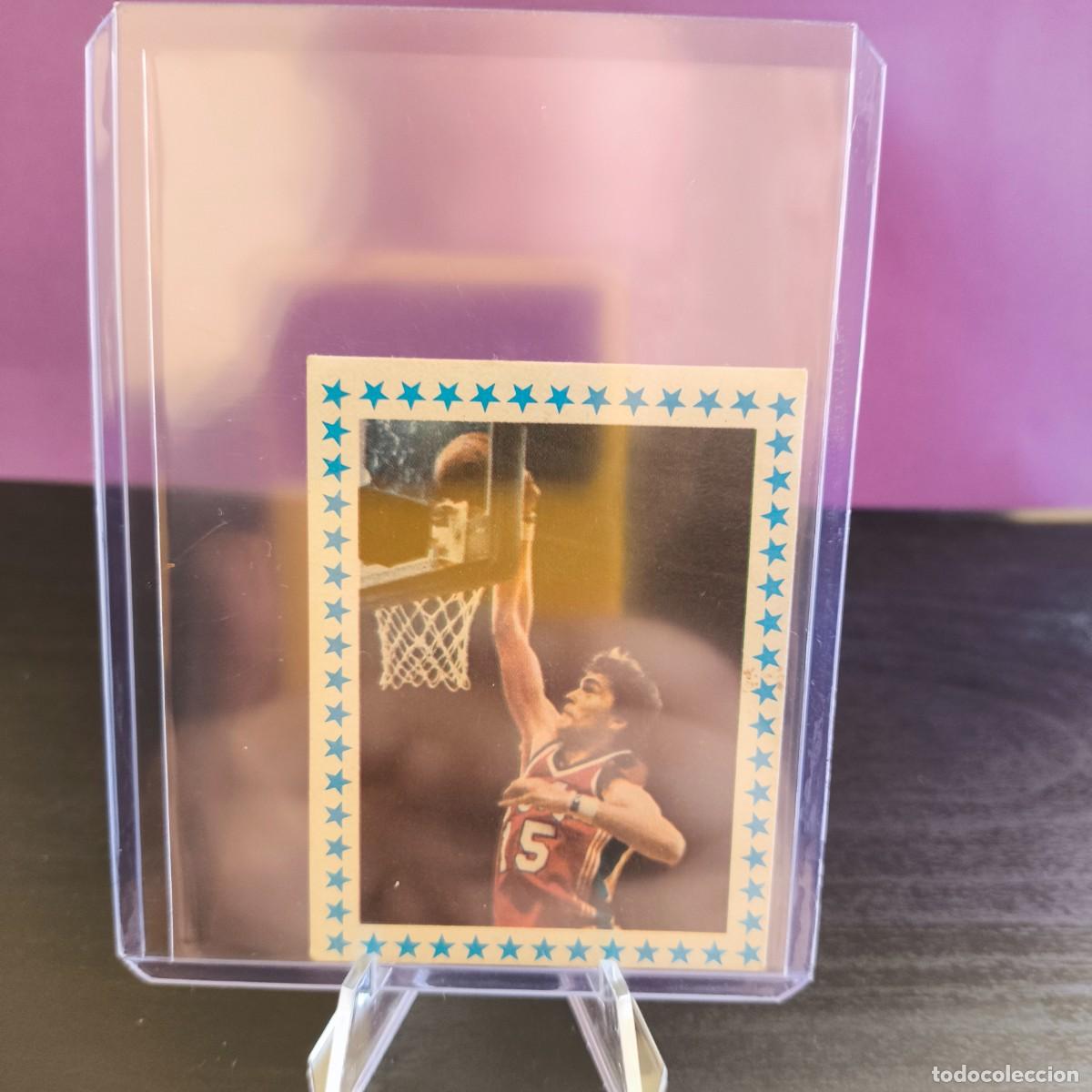 Coleccionismo deportivo: 171 ARBIDAS SABONIS URSS REAL MADRID SIN PEGAR NBA MERCHANTE CLESA 1984 1985 NO PANINI