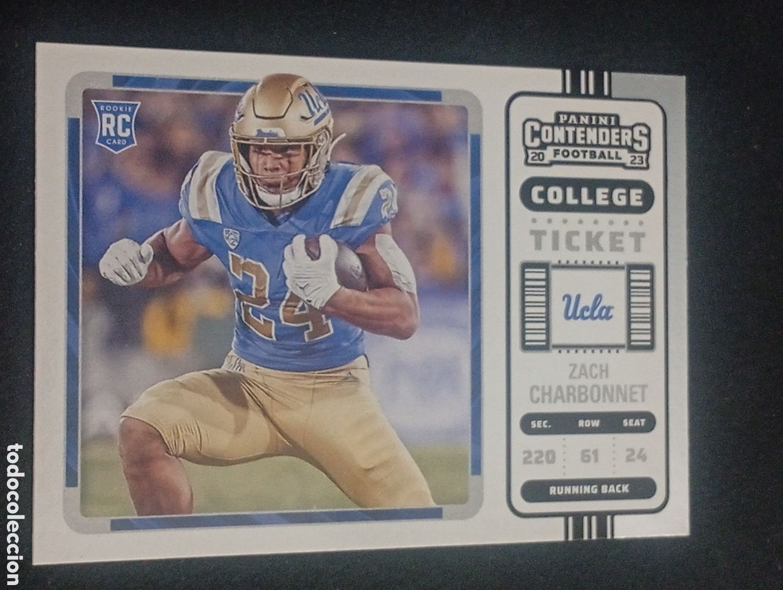 Collezionismo sportivo: 10 rookie ticket CHARBONNET UCLA NFL NFLPA 2022 2023 23 PANINI CARD CHRONICLES CONTENDERS
