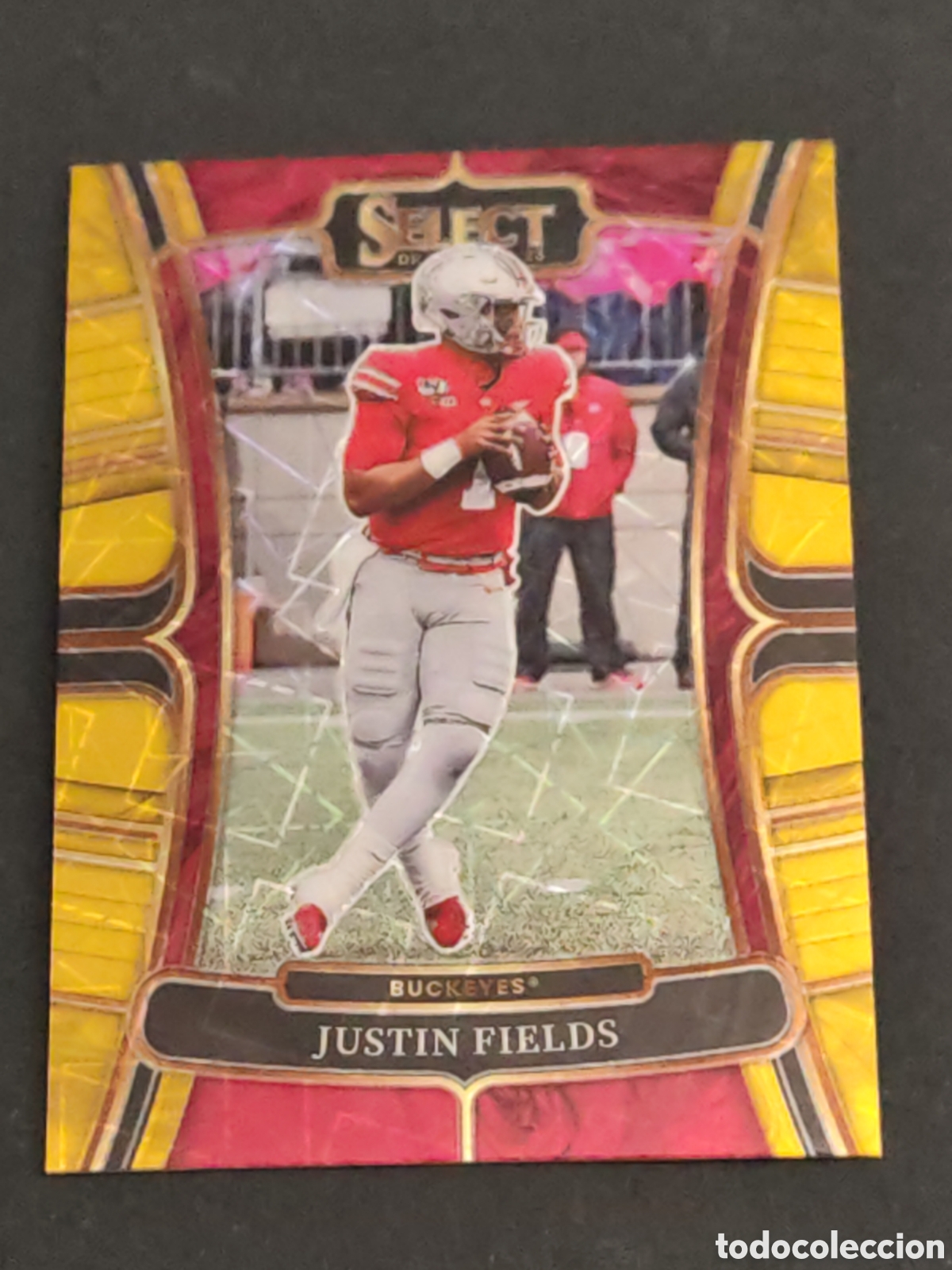 Collezionismo sportivo: 38 rookie paralela JUSTIN FIELDS OHIO PANINI SELECT NFL NFLPA 2022 2023 22 23 CROMOS CARDS USA EEUU