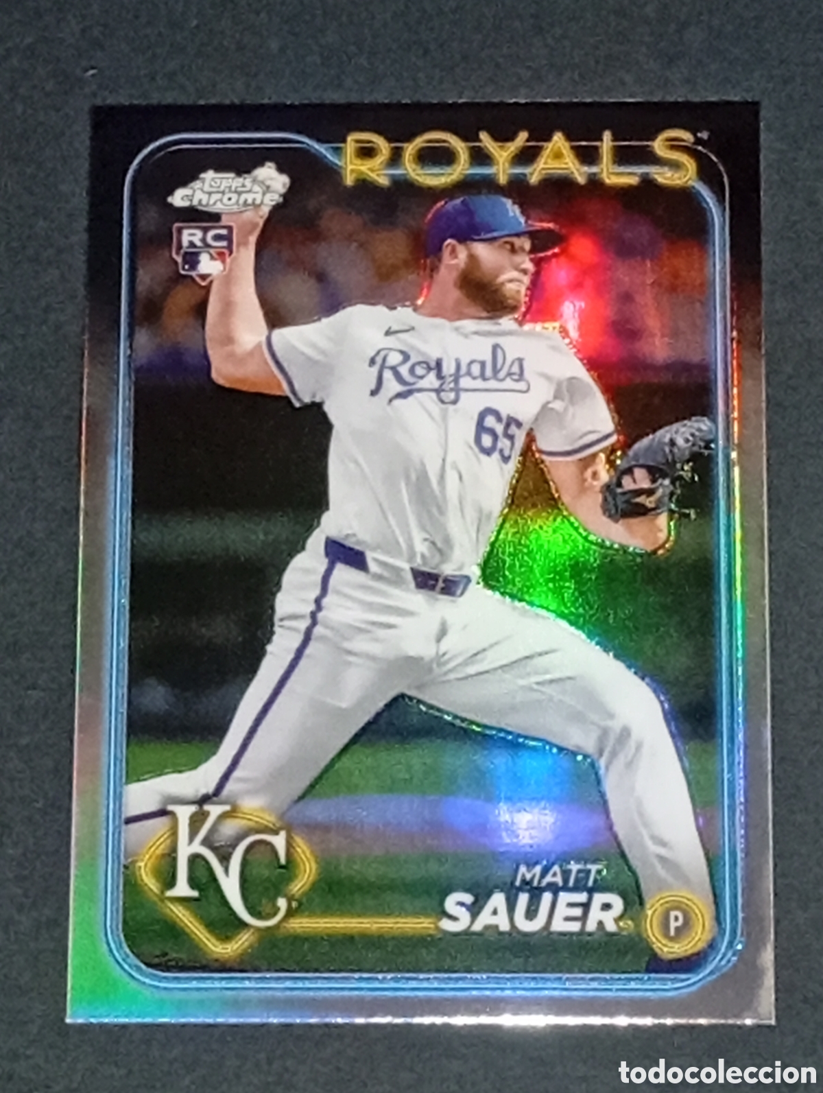 Collezionismo sportivo: rookie refractor MATT SAUER TOPPS CHROME MLB BEISBOL 2023 2024 23 24 CROMOS CARD PANINI USA EEUU US