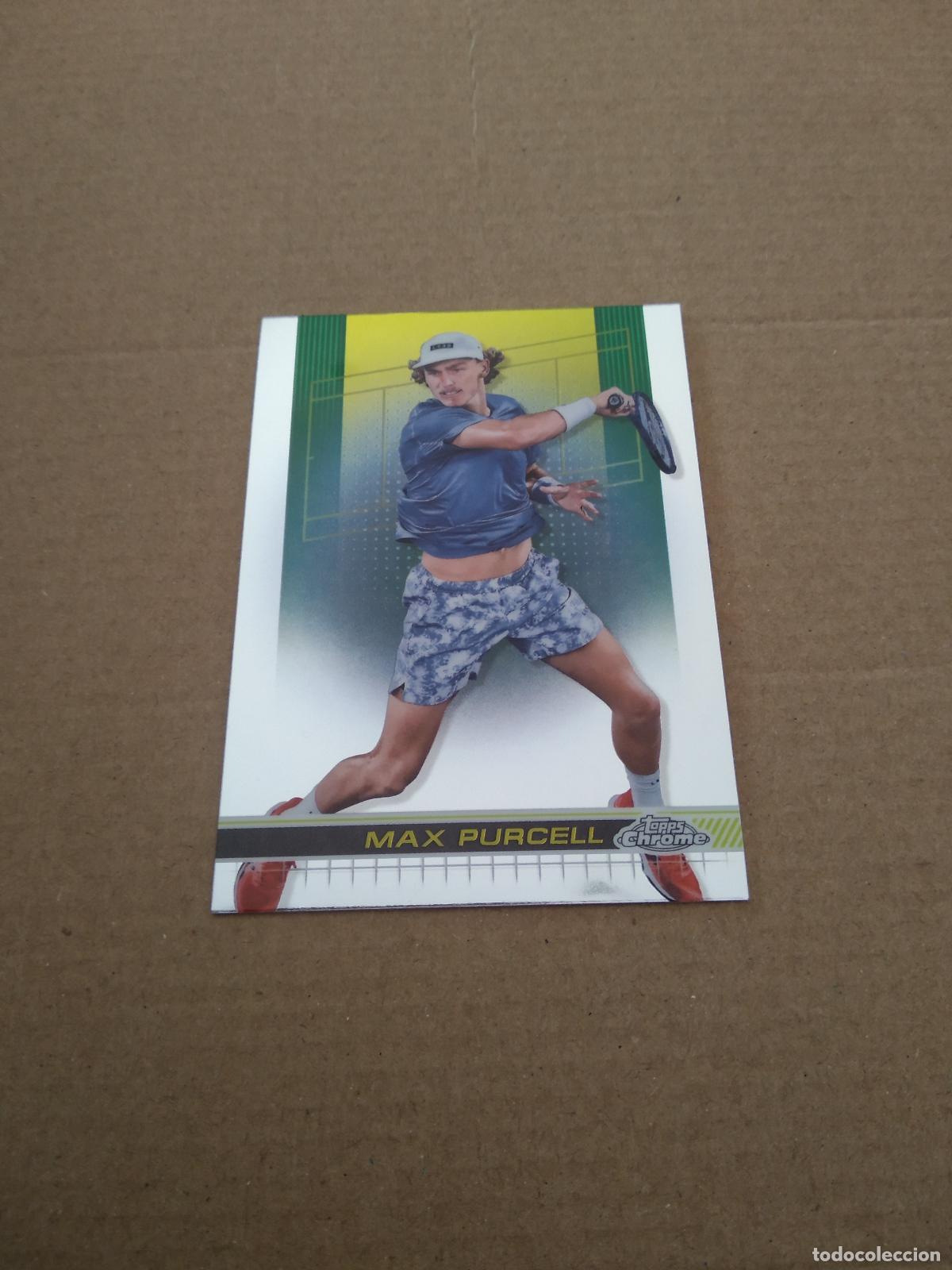 Collezionismo sportivo: 13 MAX PURCELL CROMO TOPPS CHROME TENIS 2024 TENNIS