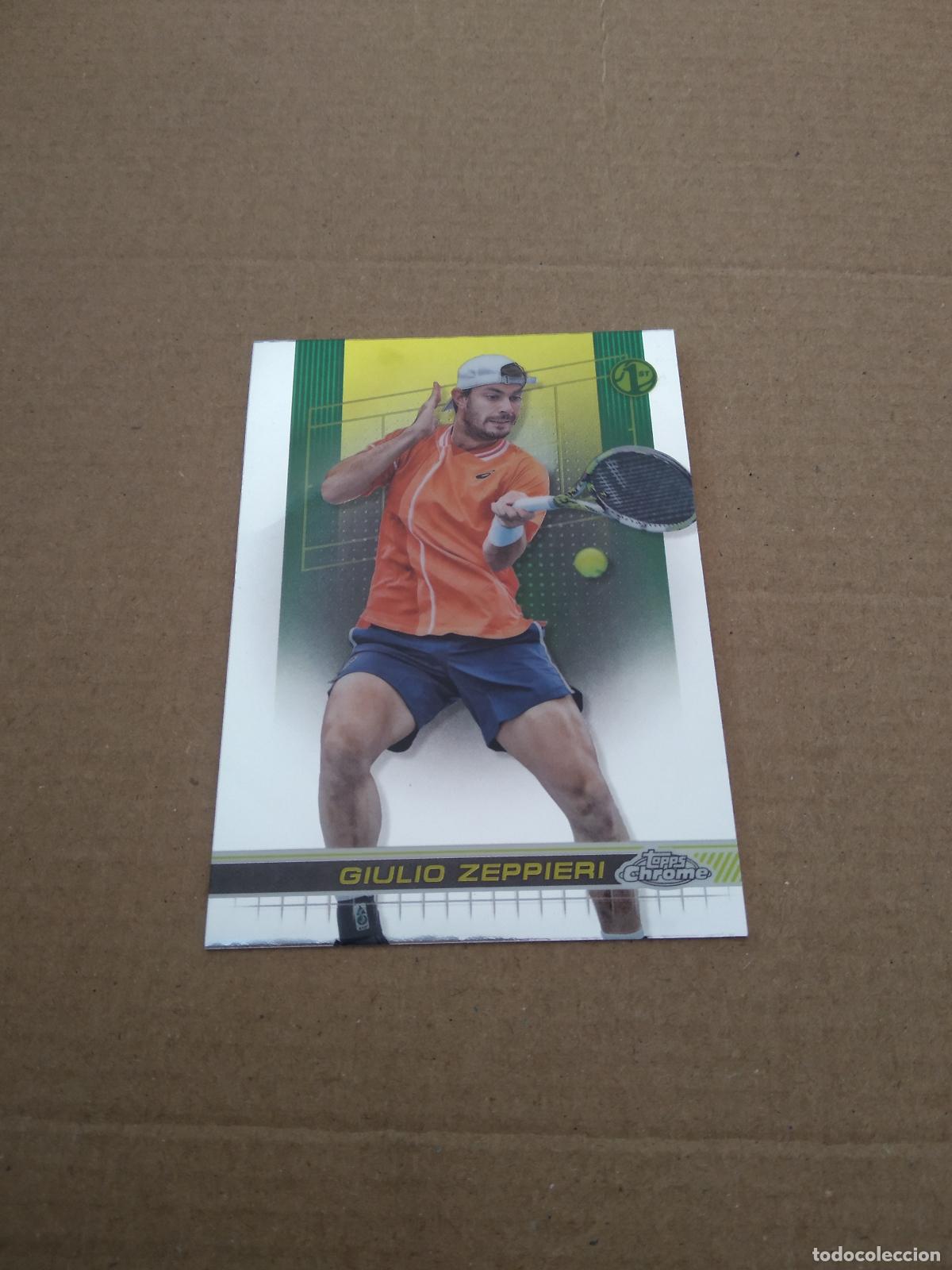 Collezionismo sportivo: 15 GIULIO ZEPPIERI CROMO TOPPS CHROME TENIS 2024 TENNIS