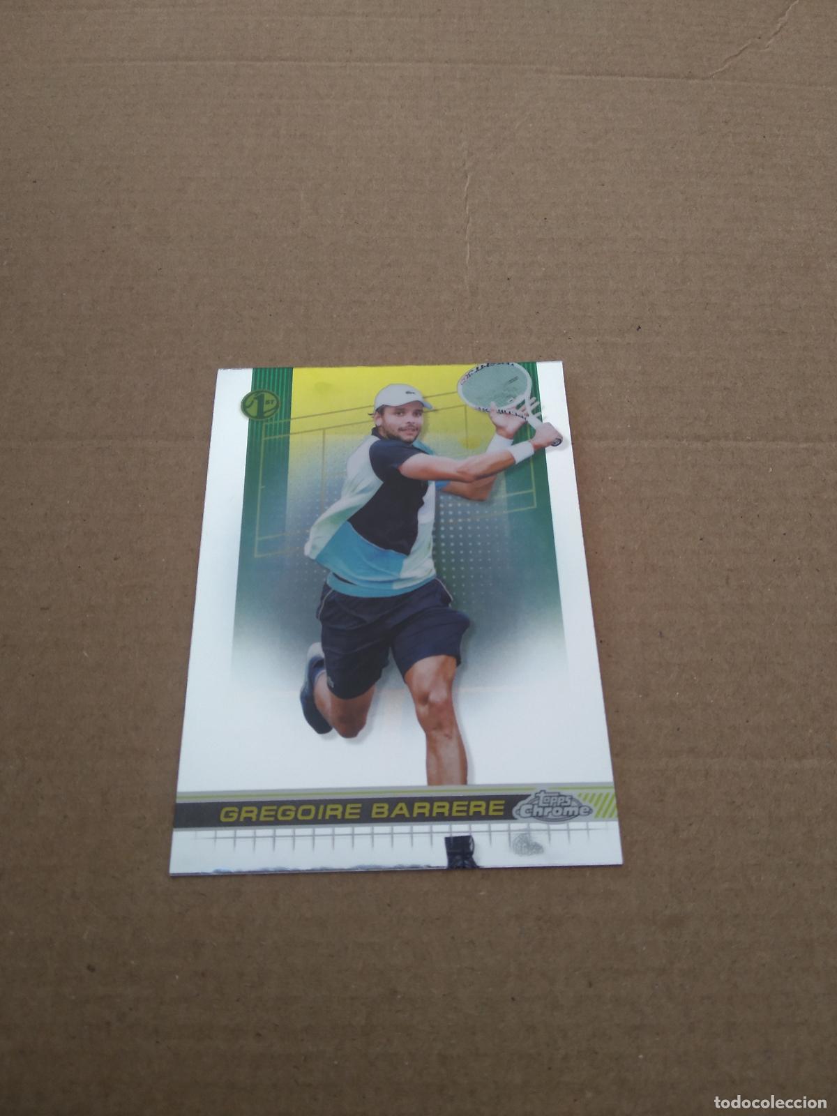 Collezionismo sportivo: 43 GREGOIRE BARRERE CROMO TOPPS CHROME TENIS 2024 TENNIS