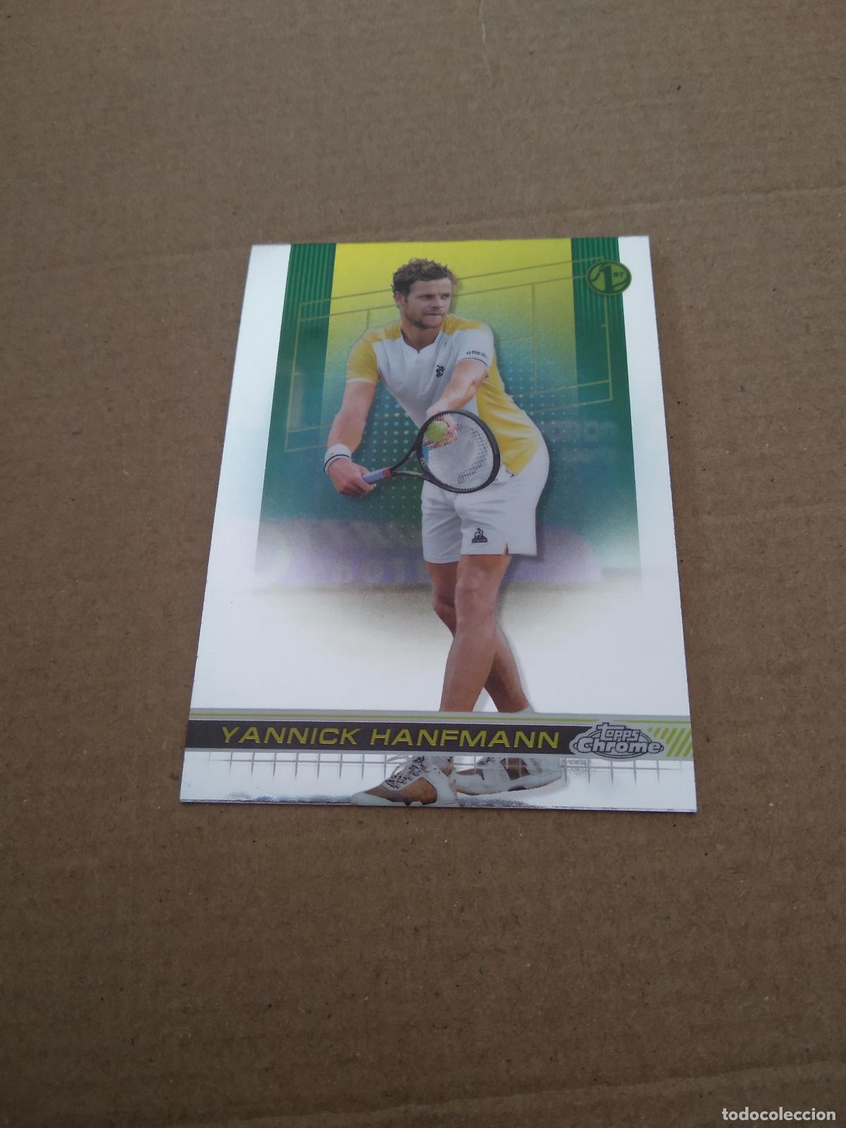Collezionismo sportivo: 63 YANNICK HANFMANN CROMO TOPPS CHROME TENIS 2024 TENNIS