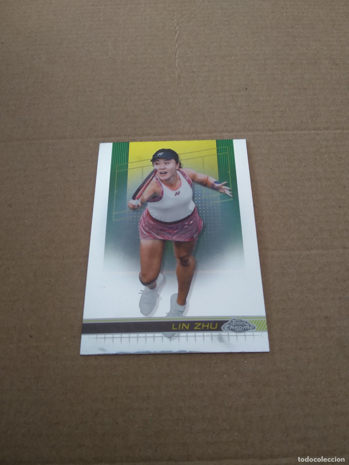 Collezionismo sportivo: 133 LIN ZHU CROMO TOPPS CHROME TENIS 2024 TENNIS