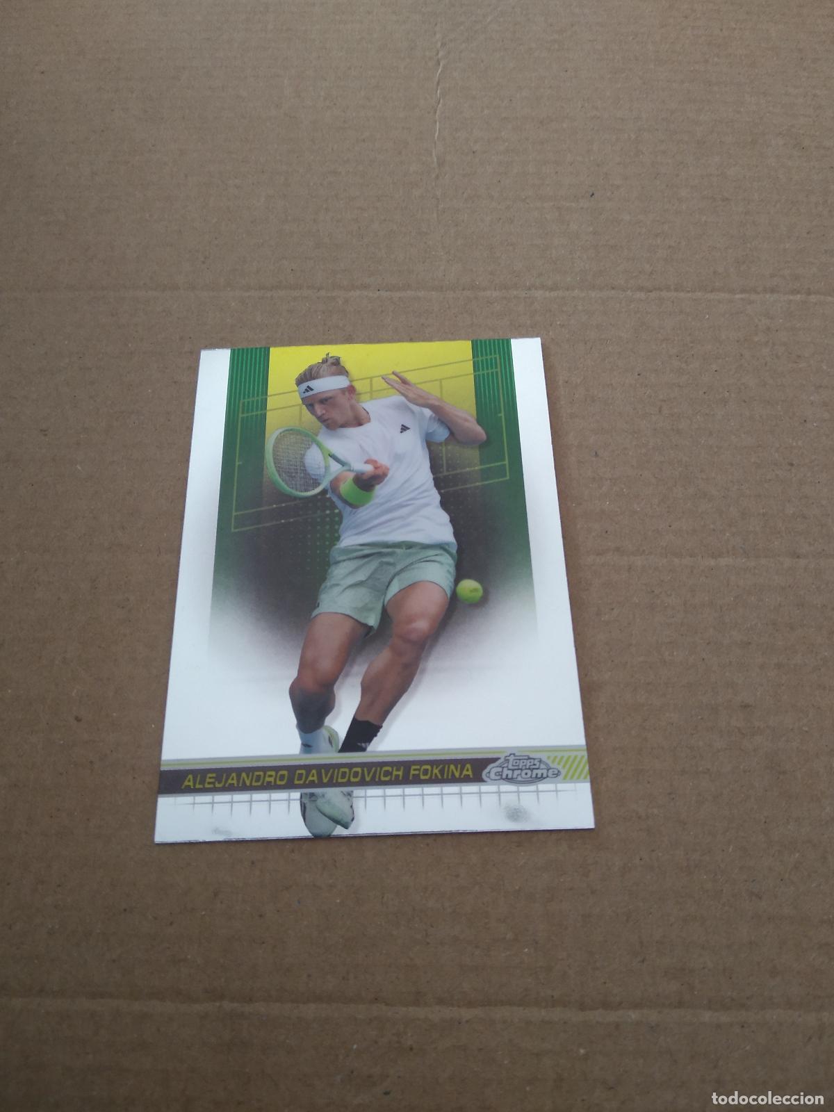 Collezionismo sportivo: 148 ALEJANDRO DAVIDOVICH FOKINA CROMO TOPPS CHROME TENIS 2024 TENNIS