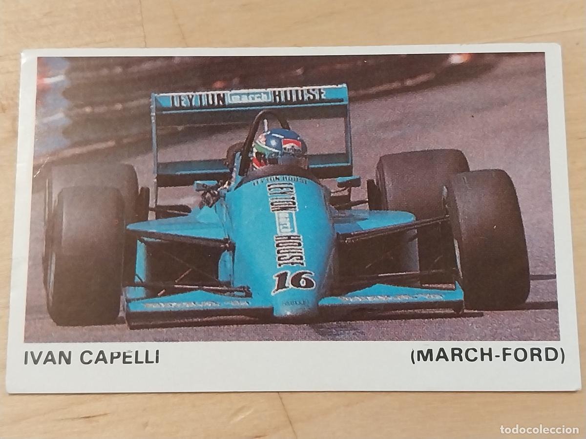 Coleccionismo deportivo: TEO FABI BENETTON FORD # 13 CROMO SIN PEGAR NUNCA FORMULA 1 &Ccedil;