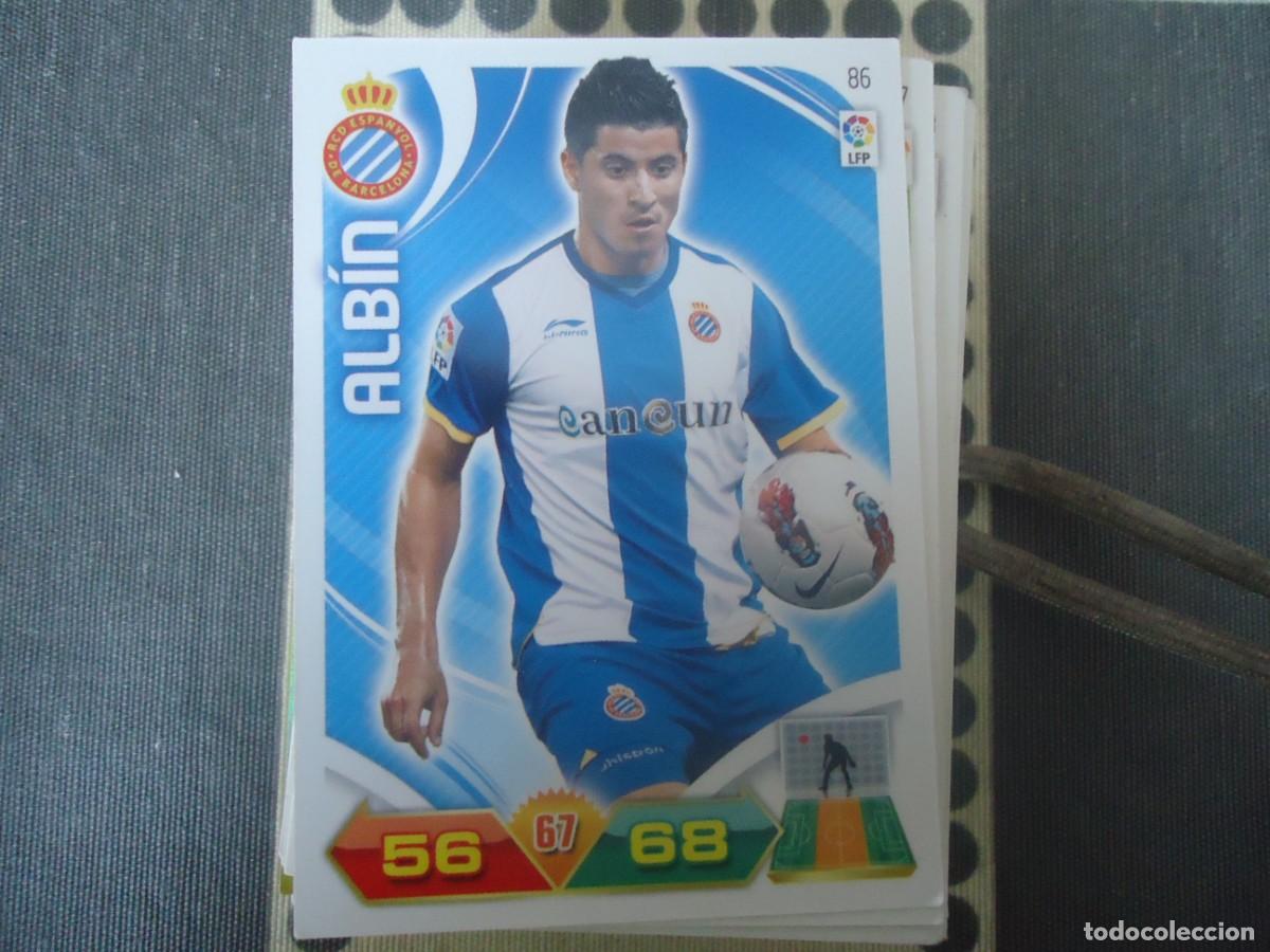 Coleccionismo deportivo: CROMO DE ALBIN 2011-2012