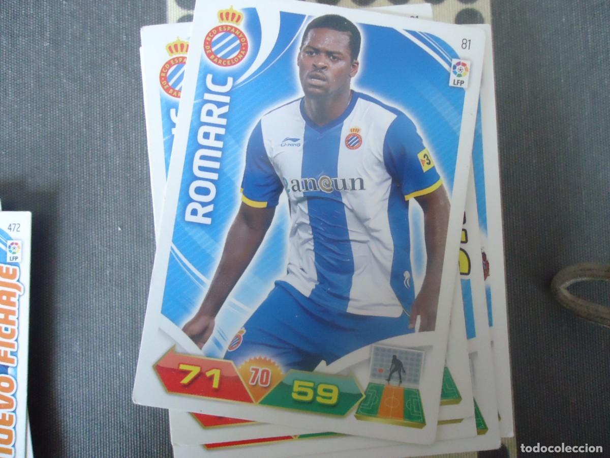 Coleccionismo deportivo: CROMO DE ROMARIC 2011-2012