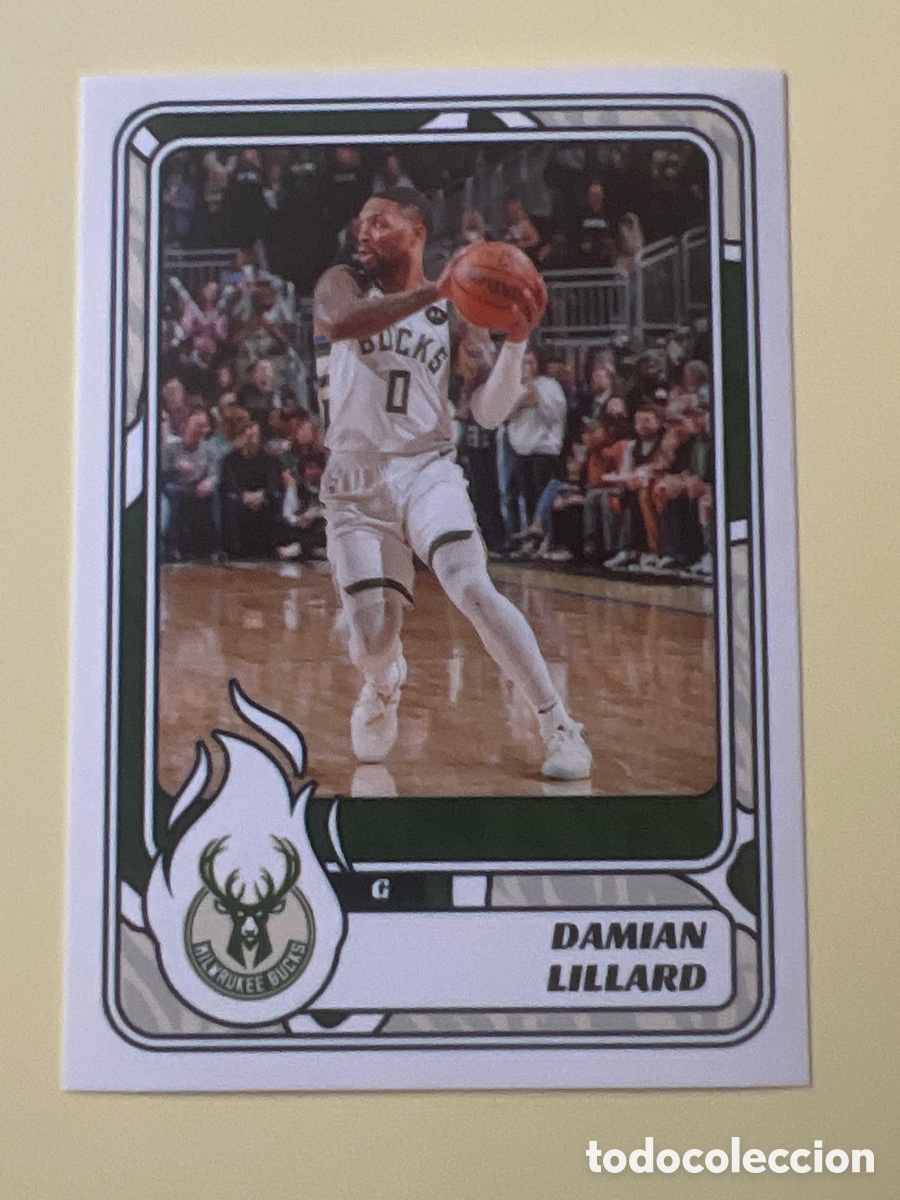 Sammelleidenschaft Sport: C2416. 217 lillard bucks nba stickers 2024 2025 24 25