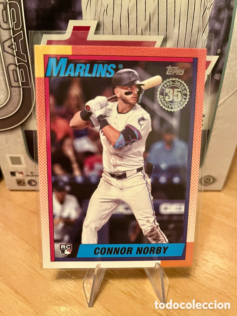 Sports collectibles: TOPPS MLB SERIES 1 2025 #T90-33 CONNOR NORBY