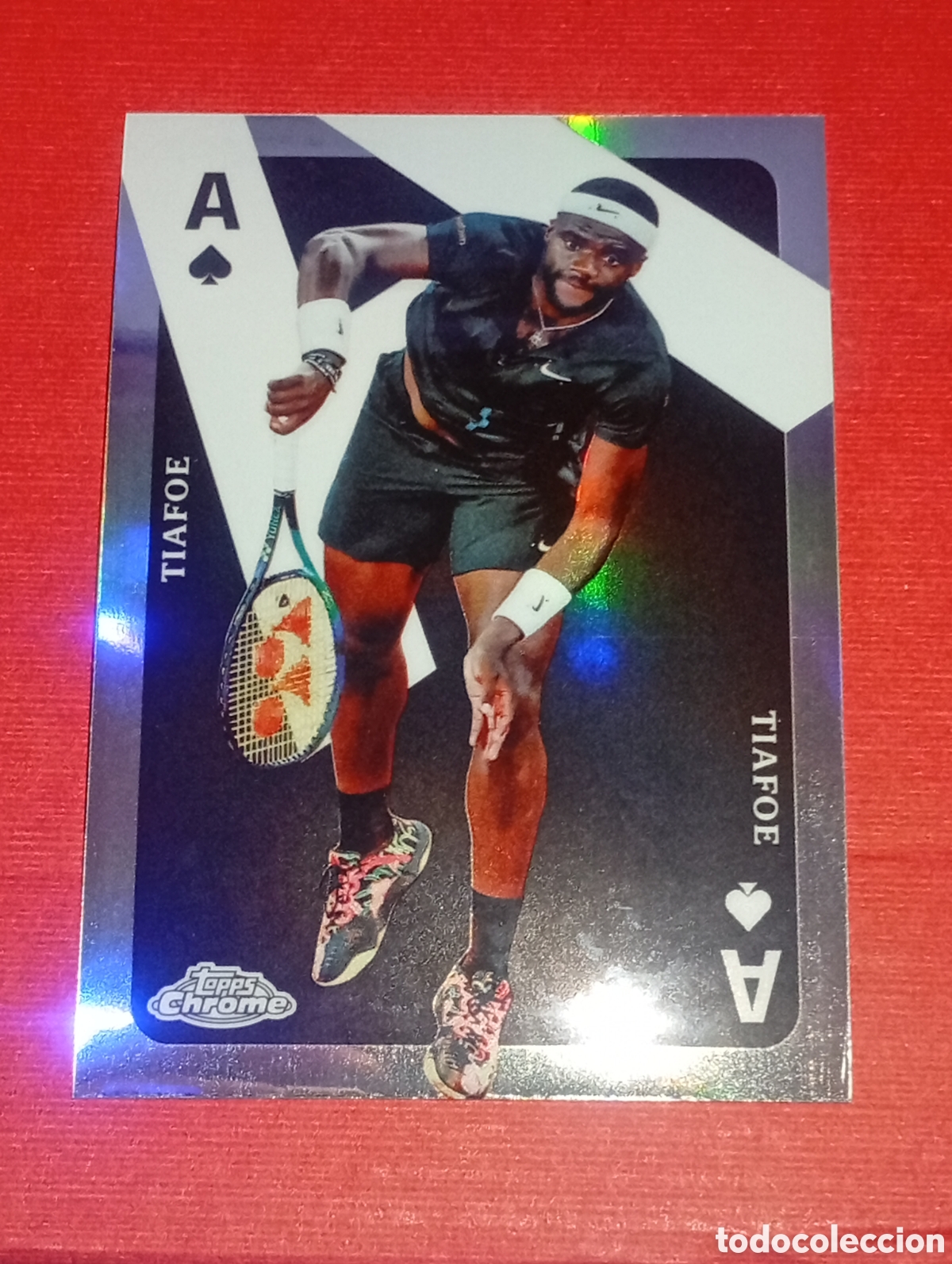 Colecionismo desportivo: paralela TIAFORE FRANCES TENNIS TENIS TOPPS CHROME 2023 2024 23 24 CROMOS PANINI baraja