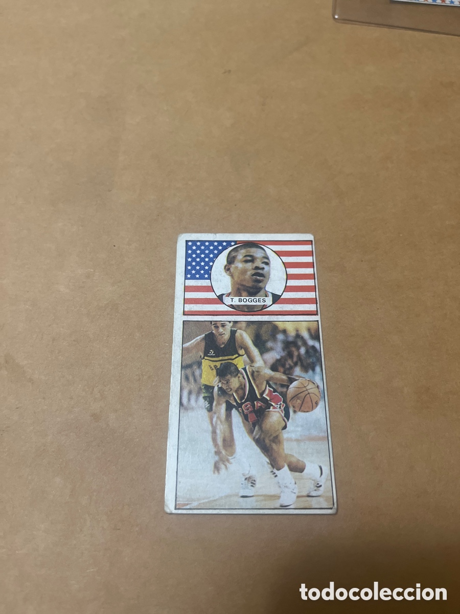 Collezionismo sportivo: 1986 Tyrone Bogges rookie # 140 merchante sin pegar