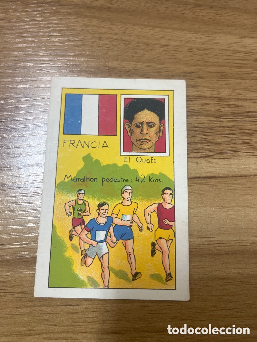 Sammelleidenschaft Sport: EL OUAFI N&deg; 22 QUIEN ES EL CAMPE&Oacute;N MUNDIAL A&Ntilde;OS 20 CASA VICENS